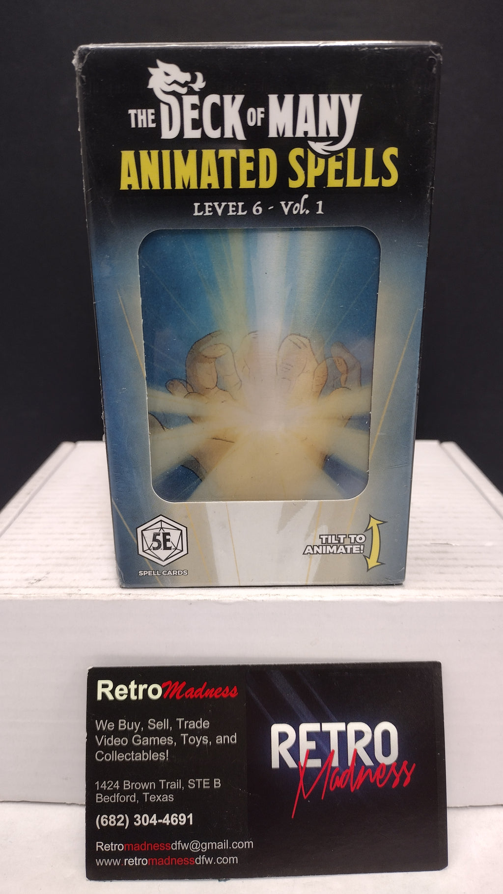 The Deck of Many: Animated Spells- Lv. 6 Vol. 1 - D&D- Sealed