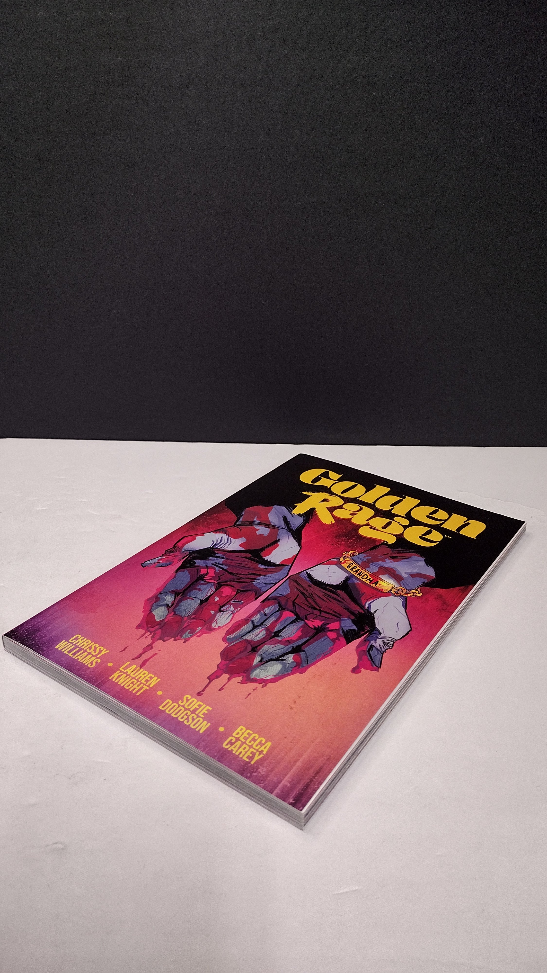 (MATURE) Golden Rage Volume 1 by Chrissy Williams  – New Paperback