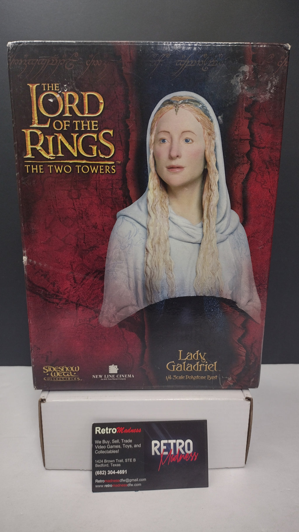 Sideshow Weta Galadriel Mini-Bust #1173/2000 Boxed Unsealed