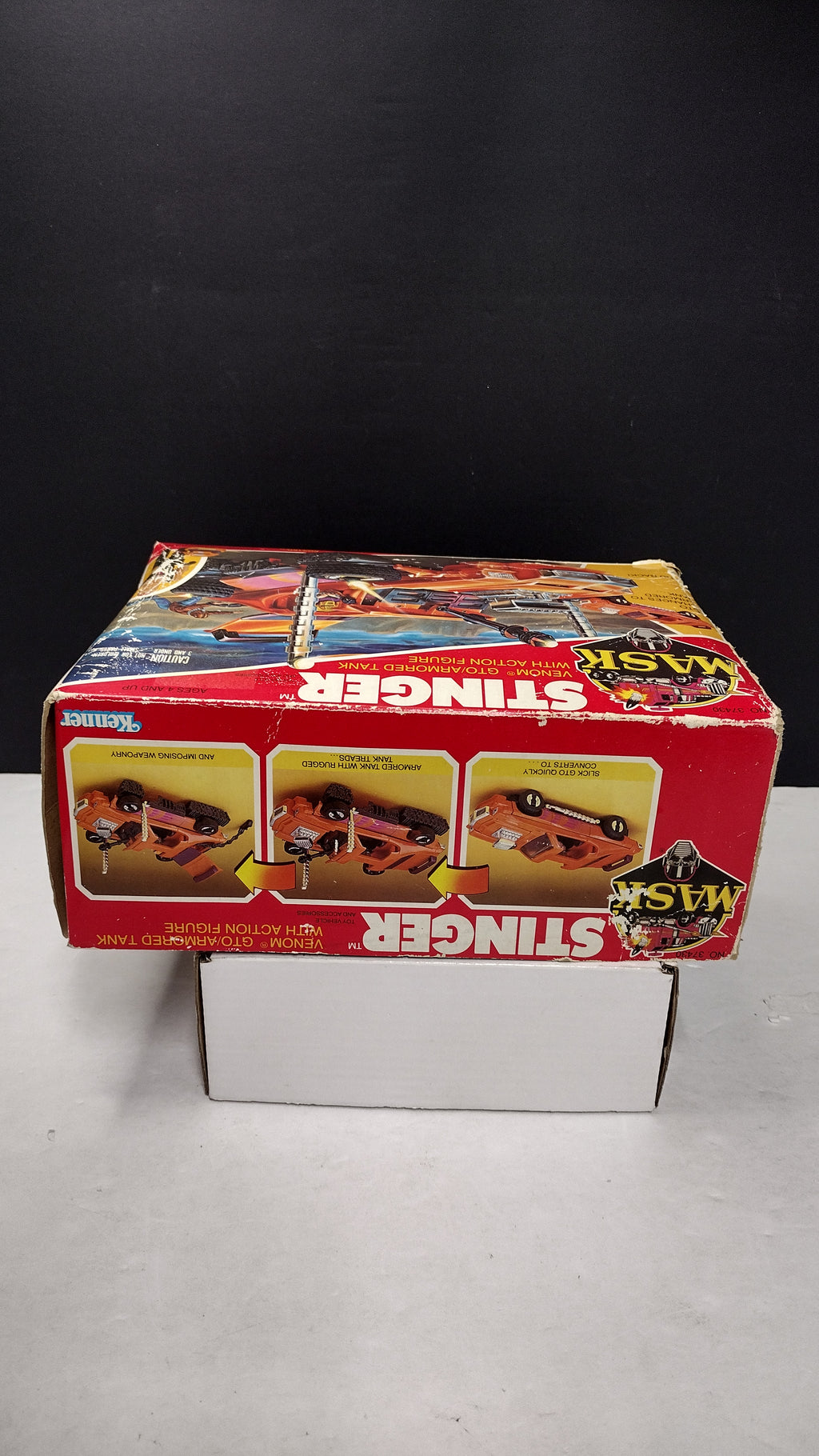 Vintage 1985 Kenner M.A.S.K. Series 1 Stinger Pontiac GTO w/ Original Box & Instructions (Incomplete / Parts Lot)