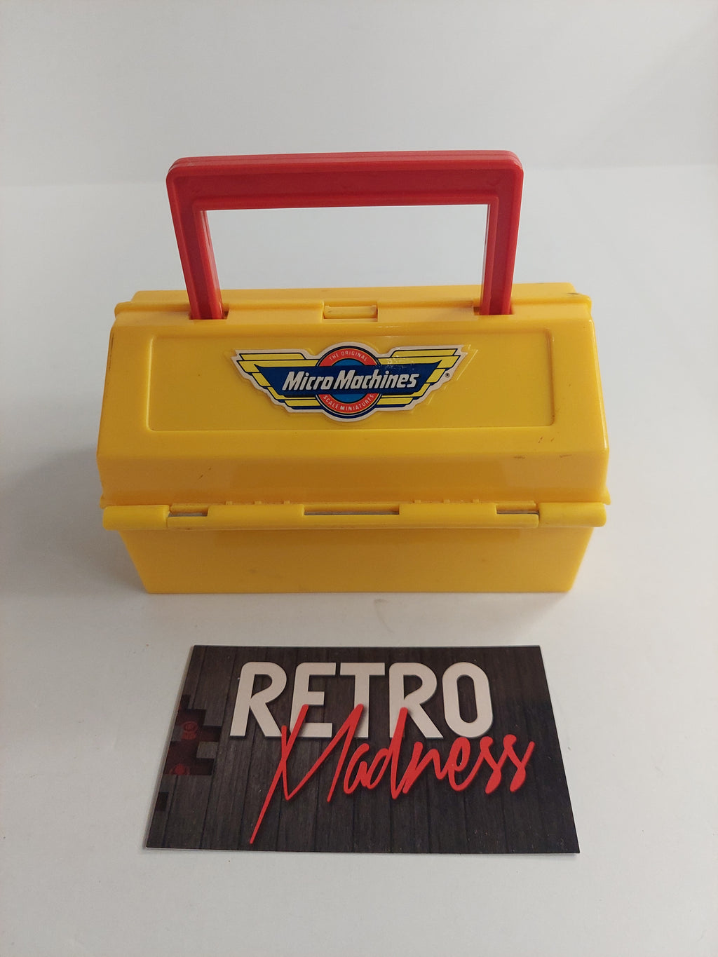 Vintage 1990 Galoob Micro Machines Super City Tool Box Incomplete