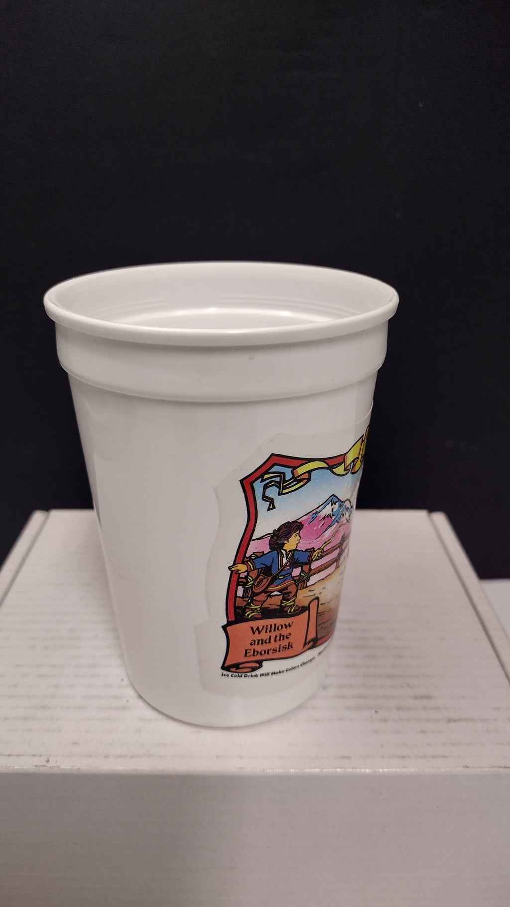 Vintage 1988 Willow Movie Wendy's Magic Cup 3-Cup Collector's Lot