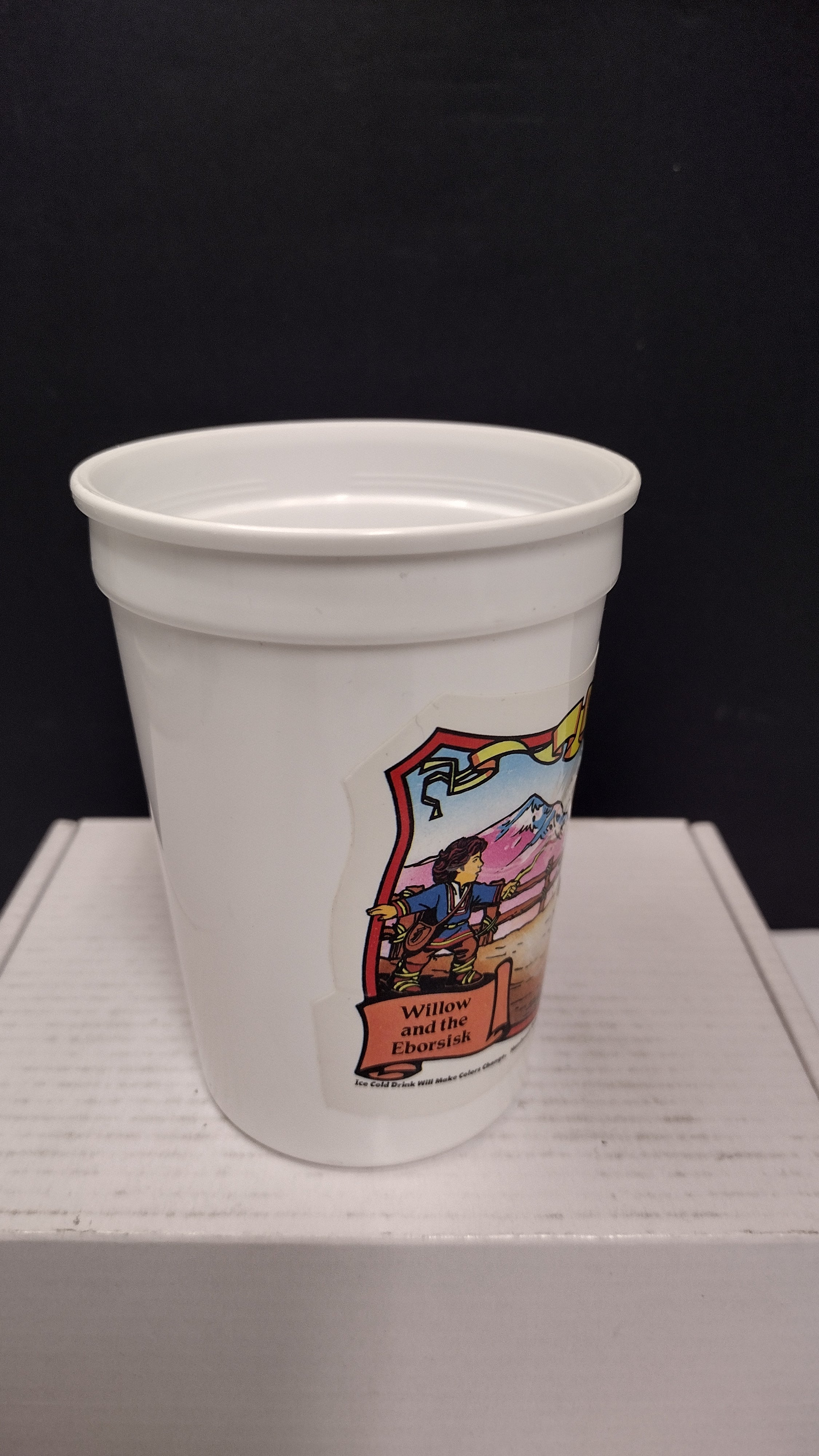 Vintage 1988 Willow Movie Wendy's Magic Cup 3-Cup Collector's Lot