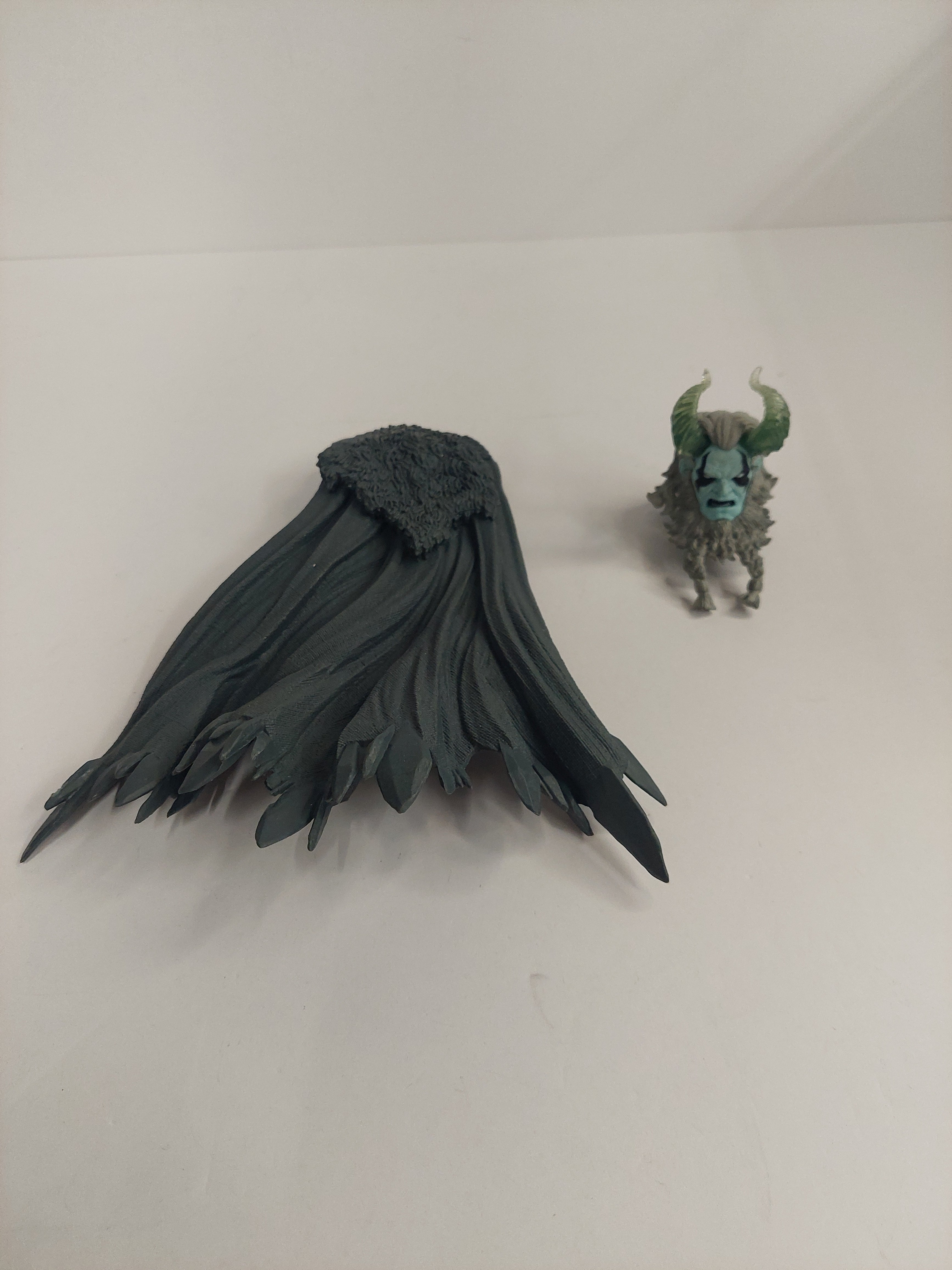 McFarlane DC Multiverse Frost King Head and Cape BAF Parts
