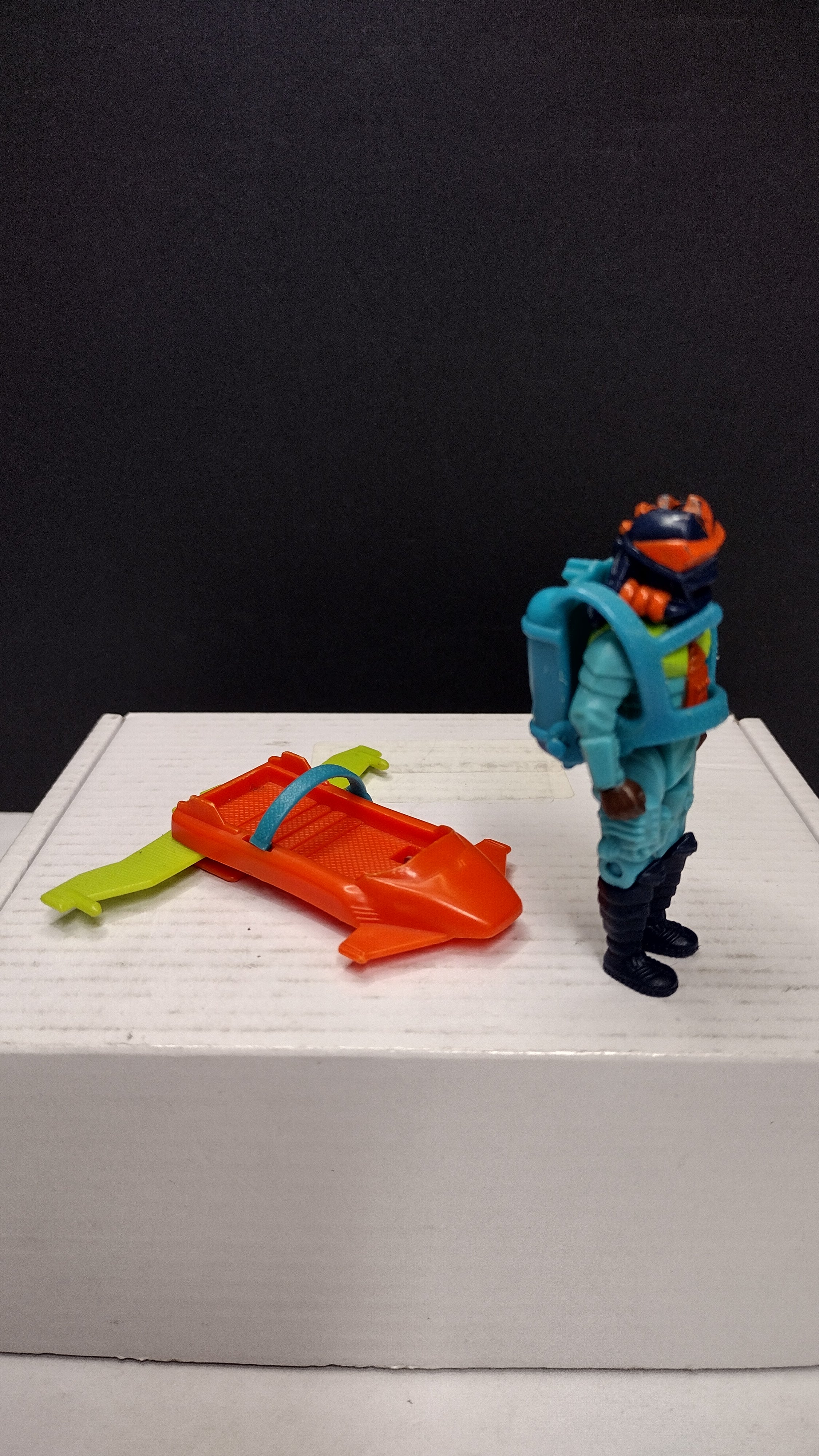 Vintage Kenner M.A.S.K. 1987 Sea Attack Hondo MacLean Figure Set - Euro Exclusive