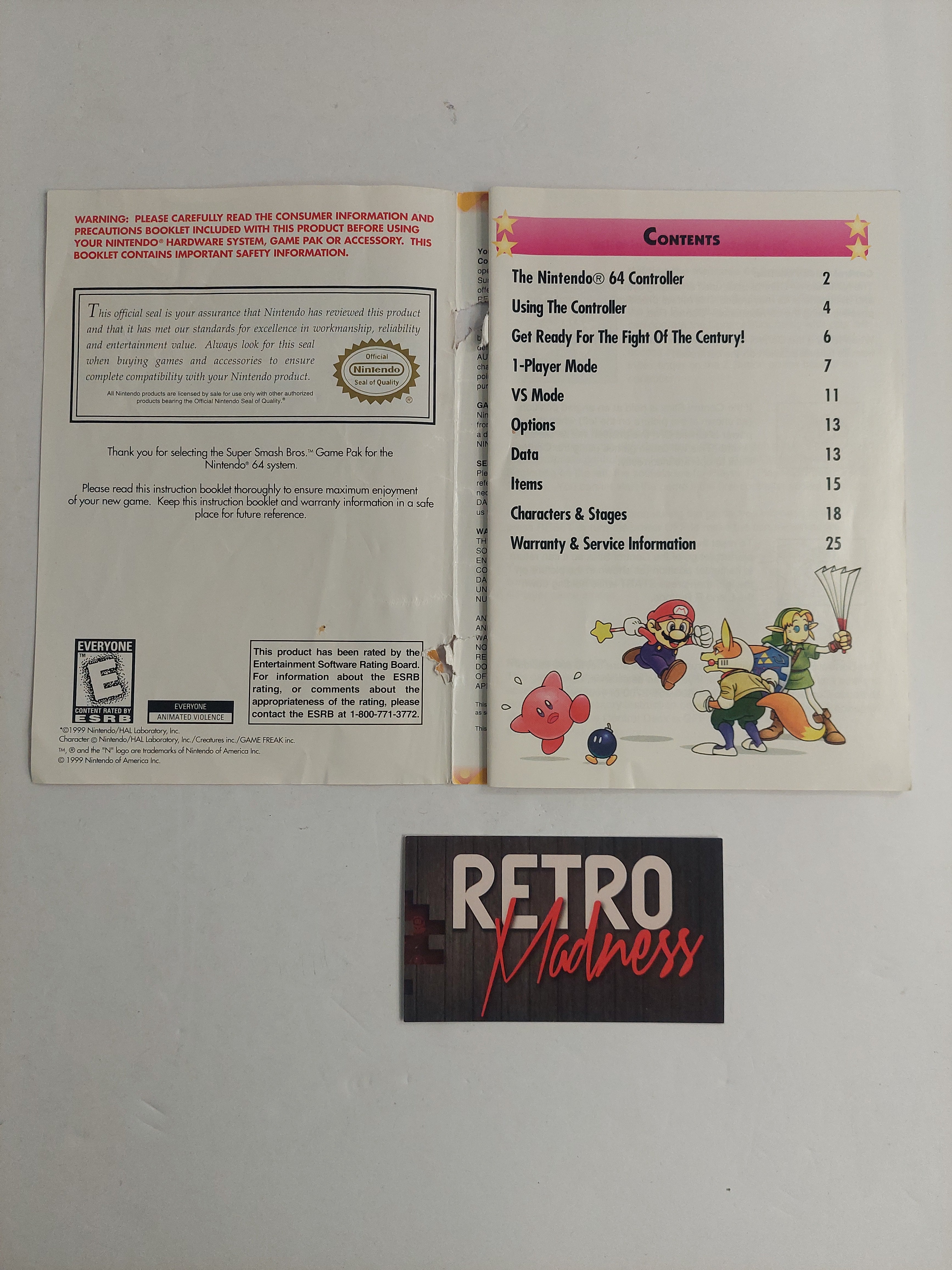 Nintendo 64 N64 Manuals Booklets ONLY