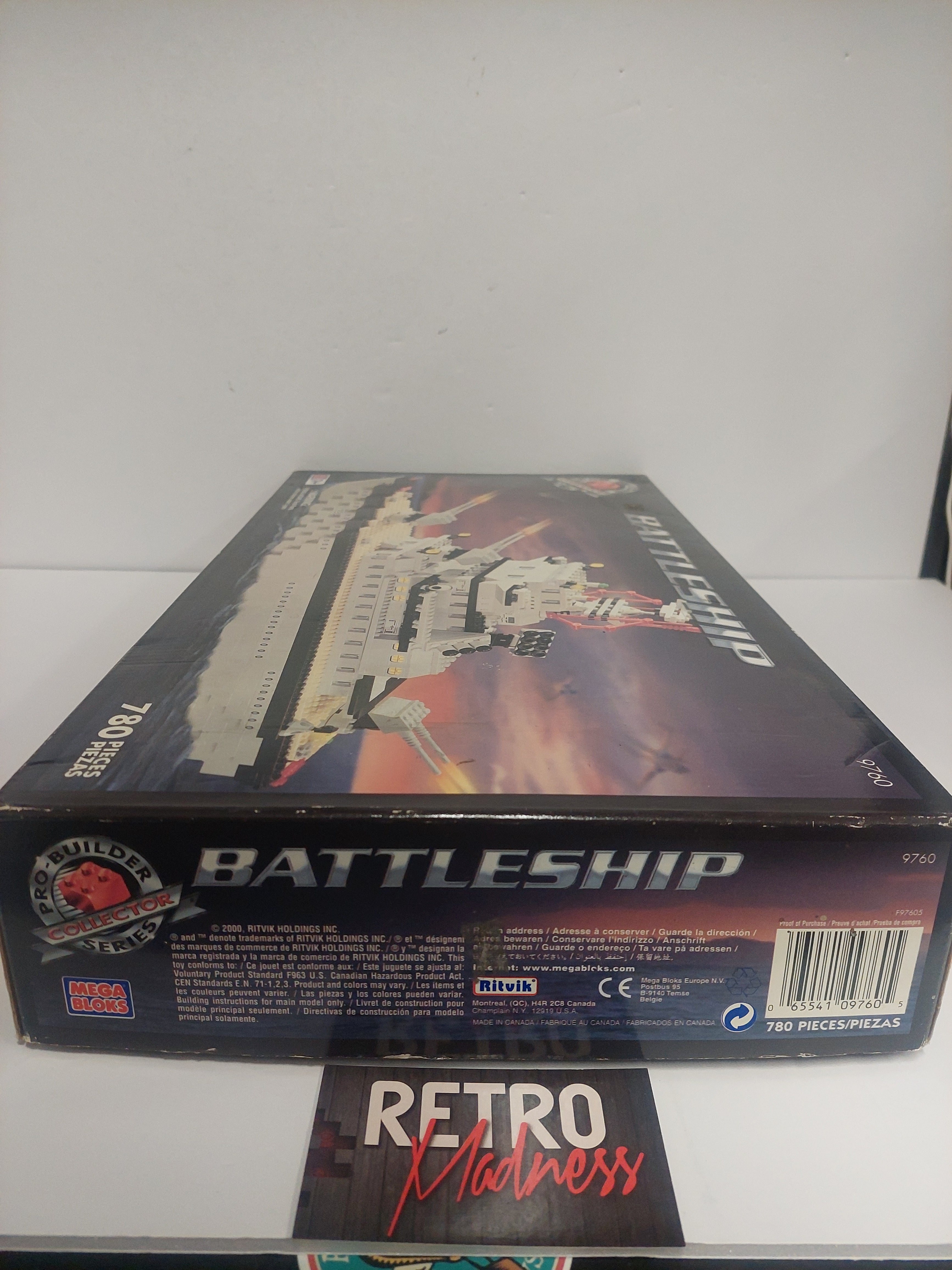 Mega Bloks Battleship Pro-Builder Collector Series