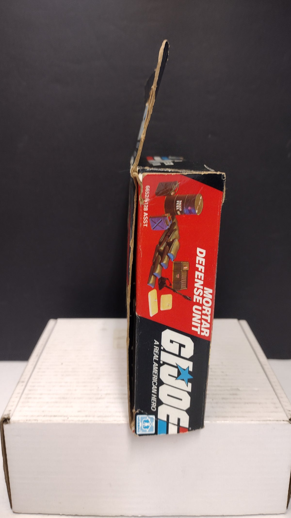 GI Joe Mortar Defense Unit EMPTY BOX ONLY Hasbro Vintage 1980s