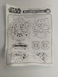 Vintage 1995 Star Wars Electronic Millennium Falcon Instructions ONLY