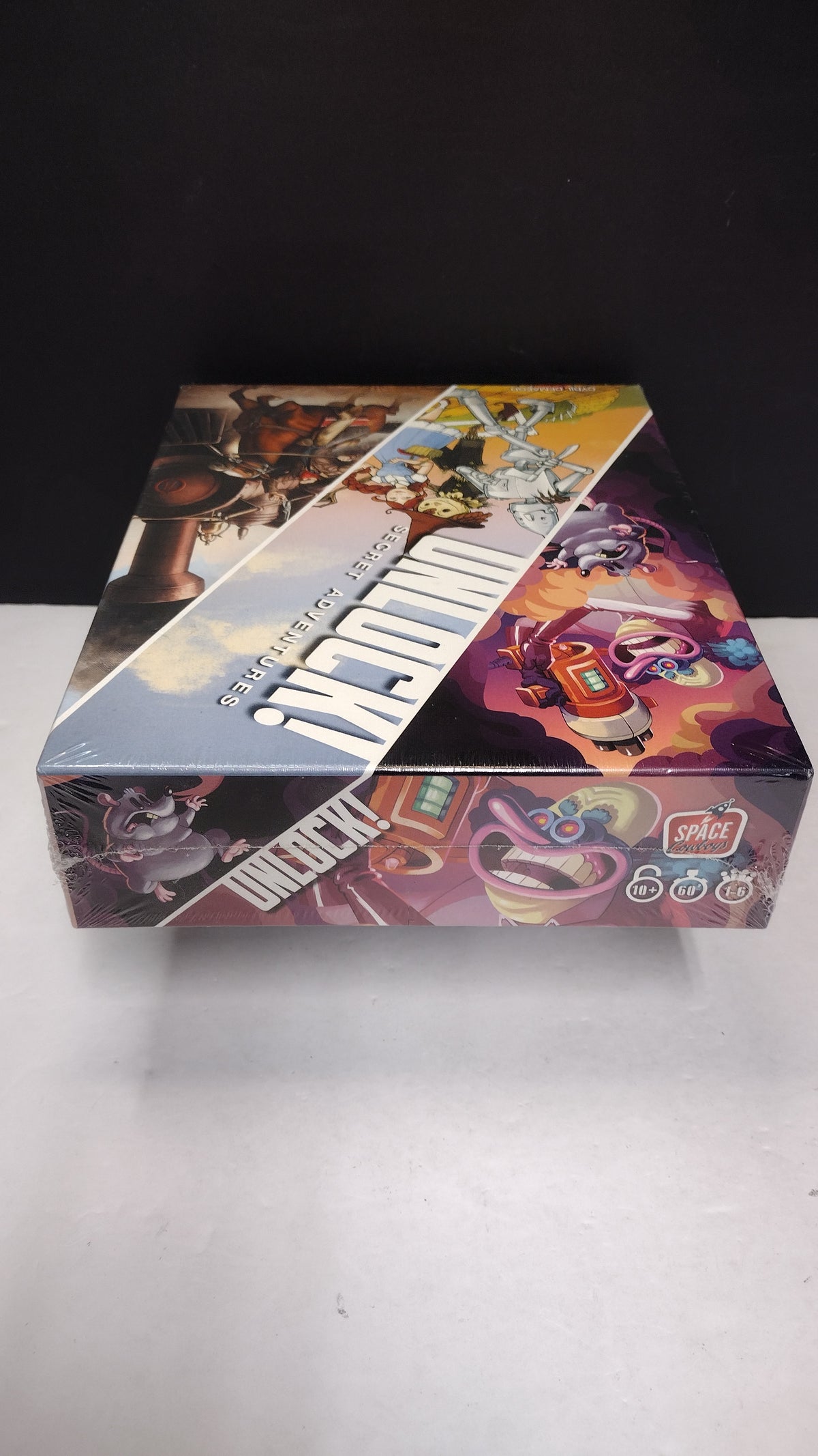 Unlock! Secret Adventures Escape Room Board Game 3-in-1 Box Set New Sealed