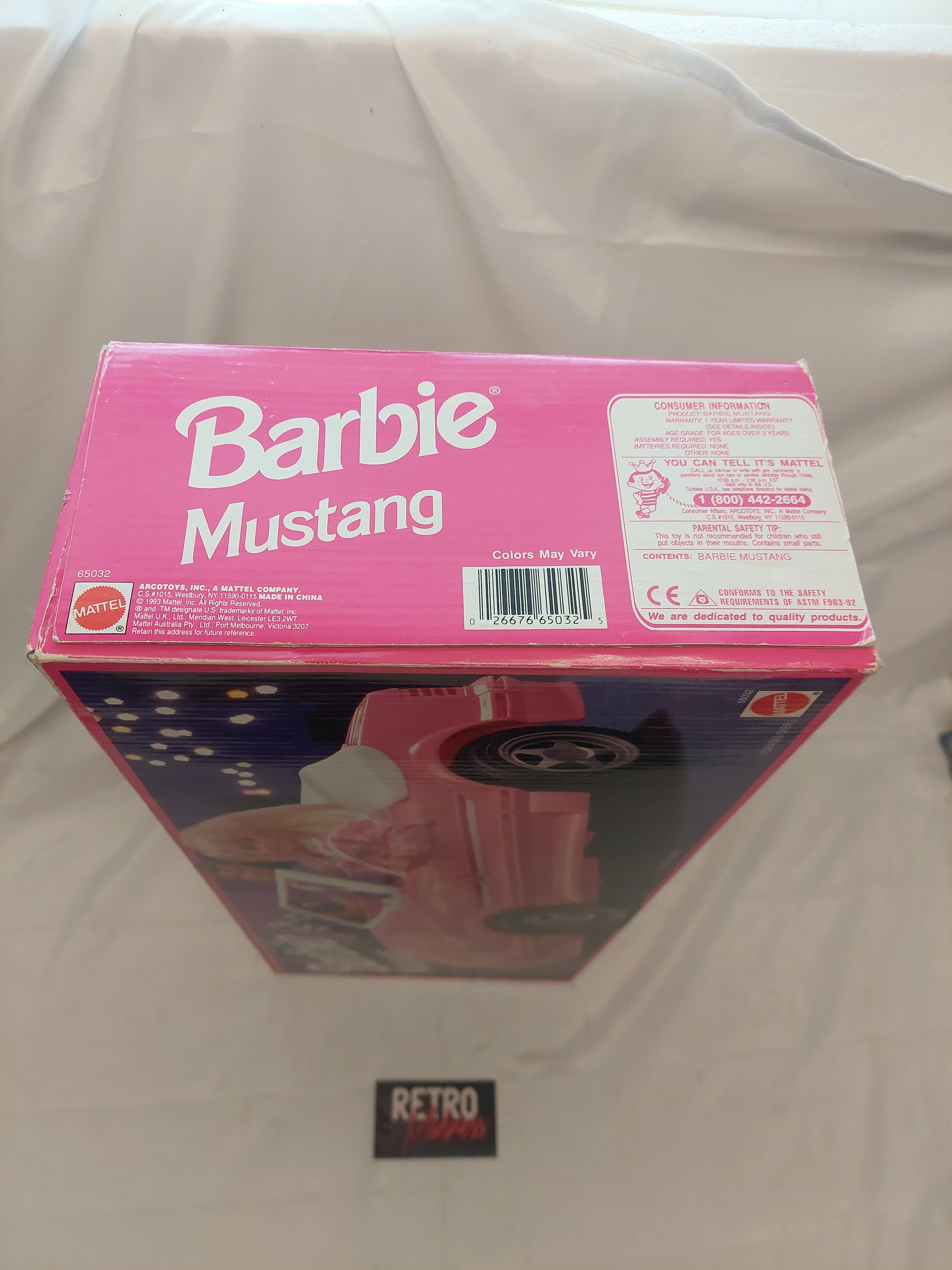 Vintage Mattel Barbie Mustang Sealed CIB