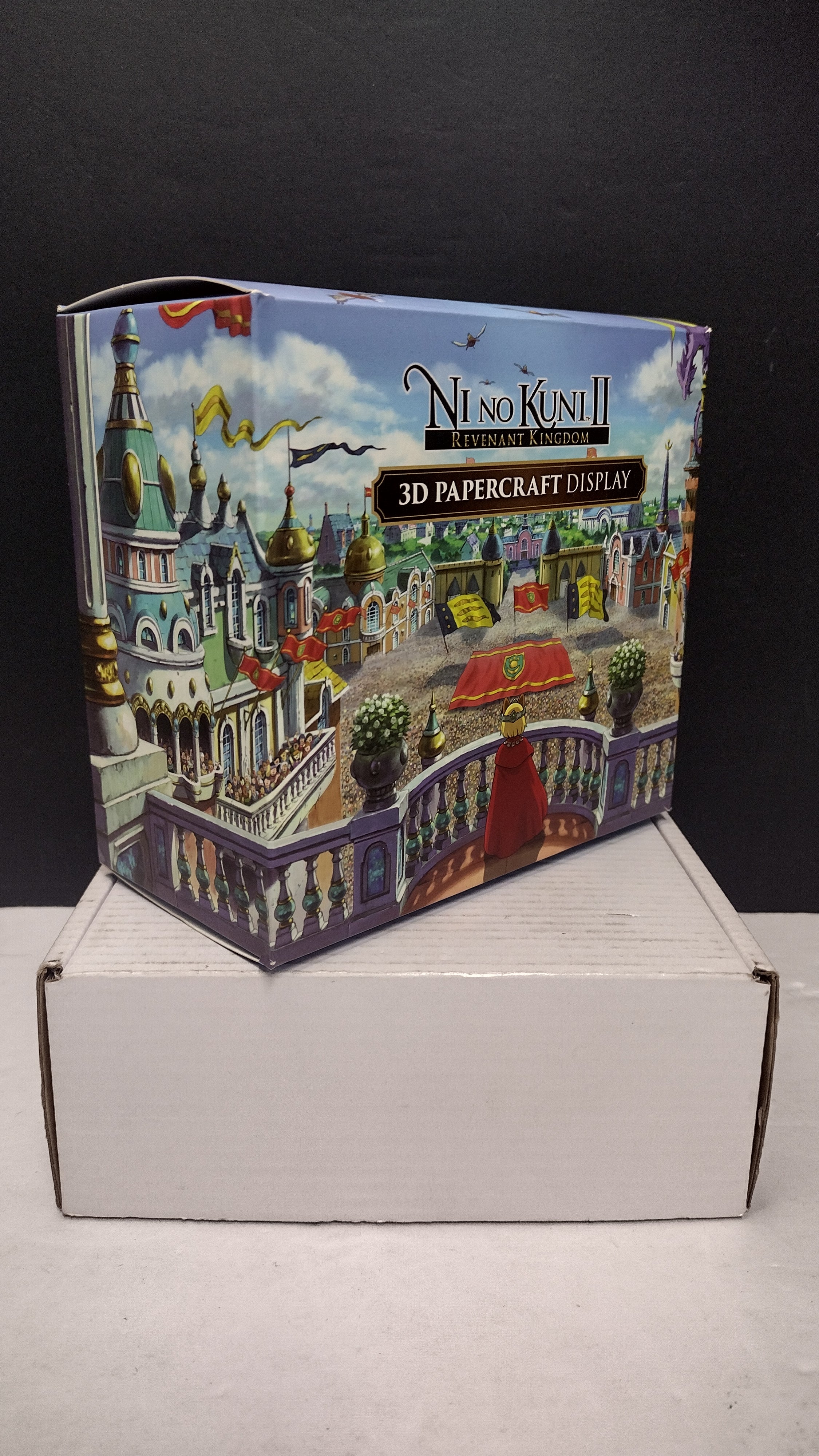 Ni No Kuni II: Revenant Kingdom 3D Papercraft Display Set (Bandai Namco / Level-5 - New Unused in Box / Complete)