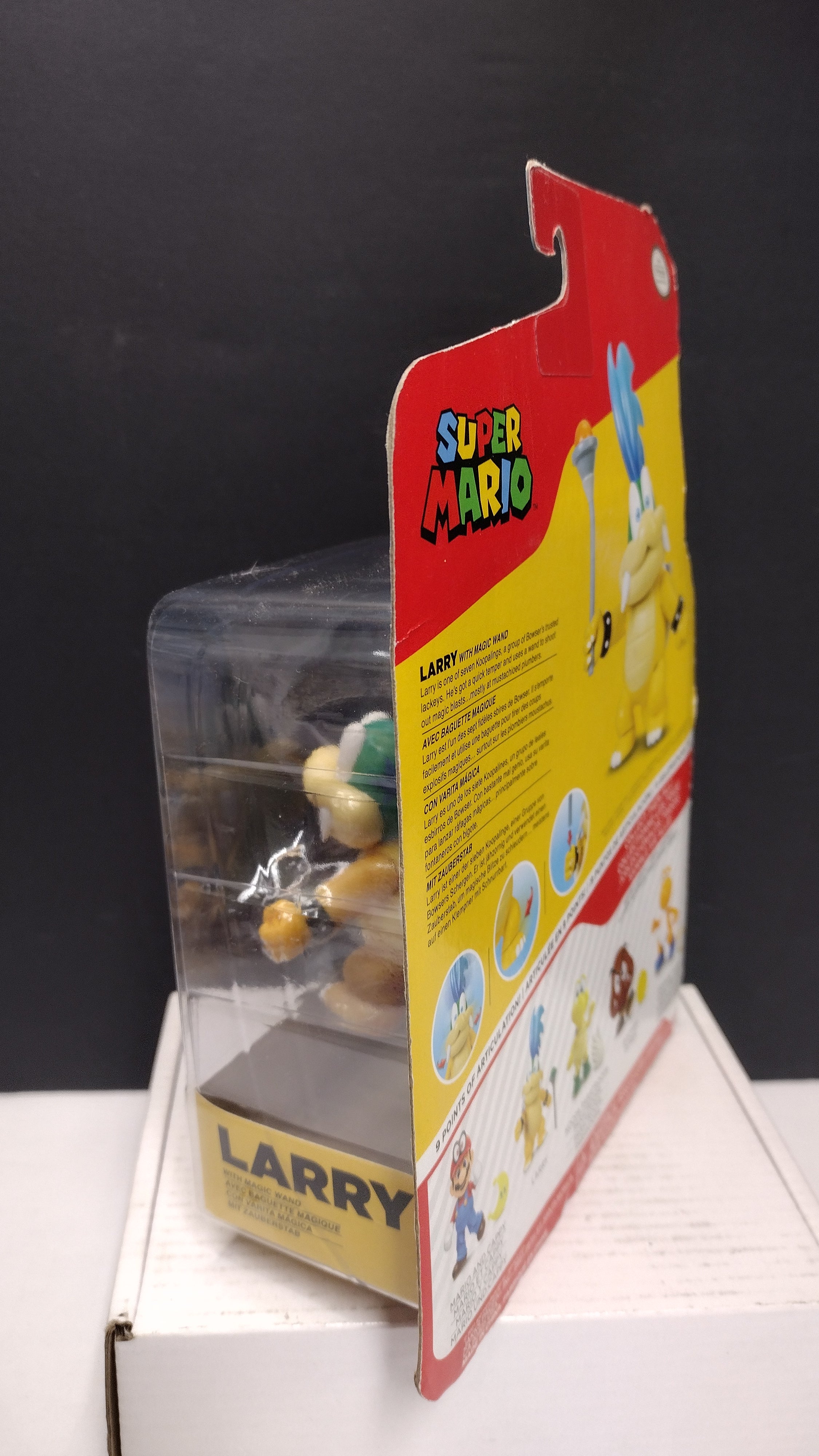 JAKKS Pacific World of Nintendo 4" Larry Koopa Action Figure with Wand