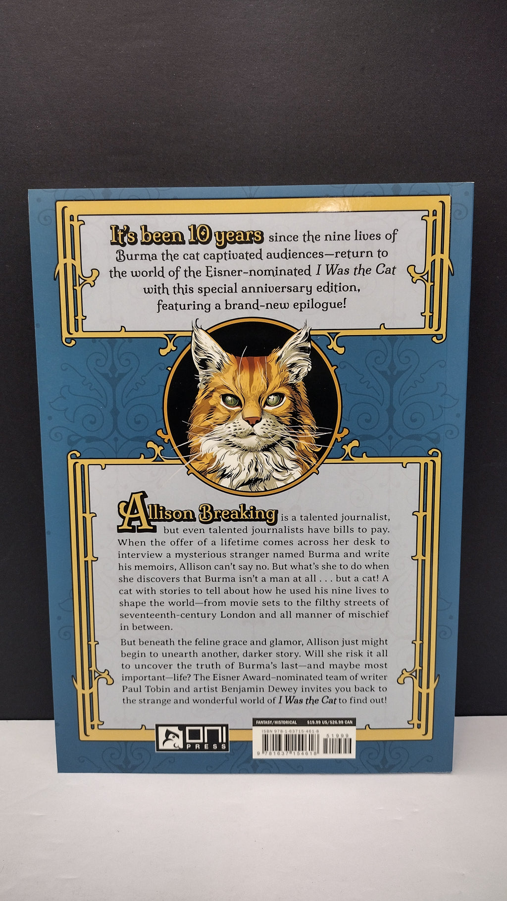 (MATURE) I Was the Cat: 10th Anniversary Edition by Paul Tobin – New Paperback