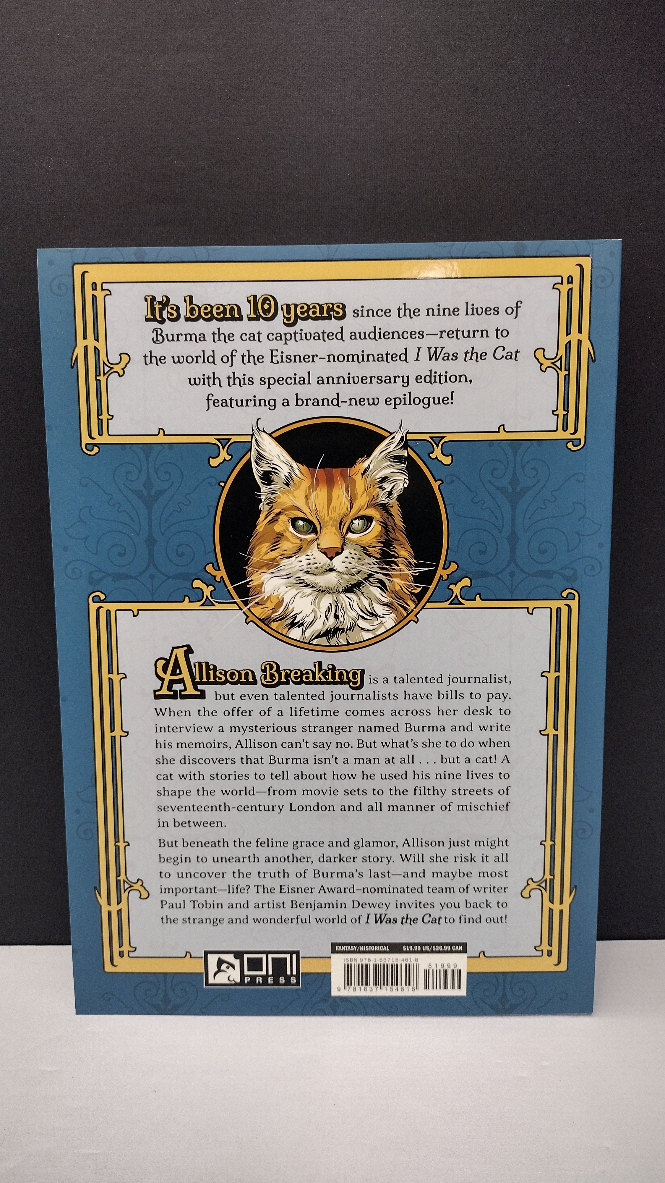 (MATURE) I Was the Cat: 10th Anniversary Edition by Paul Tobin – New Paperback