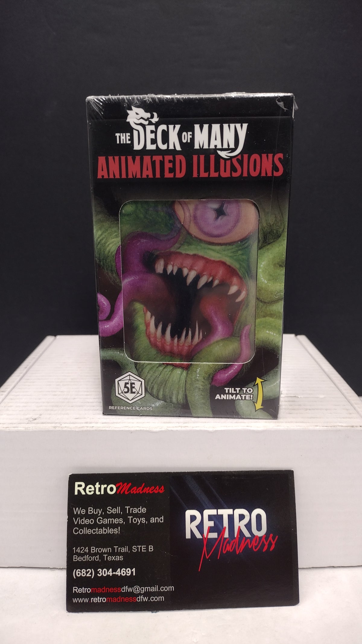 The Deck of Many: Animated Illusions- Dungeons & Dragons- Sealed