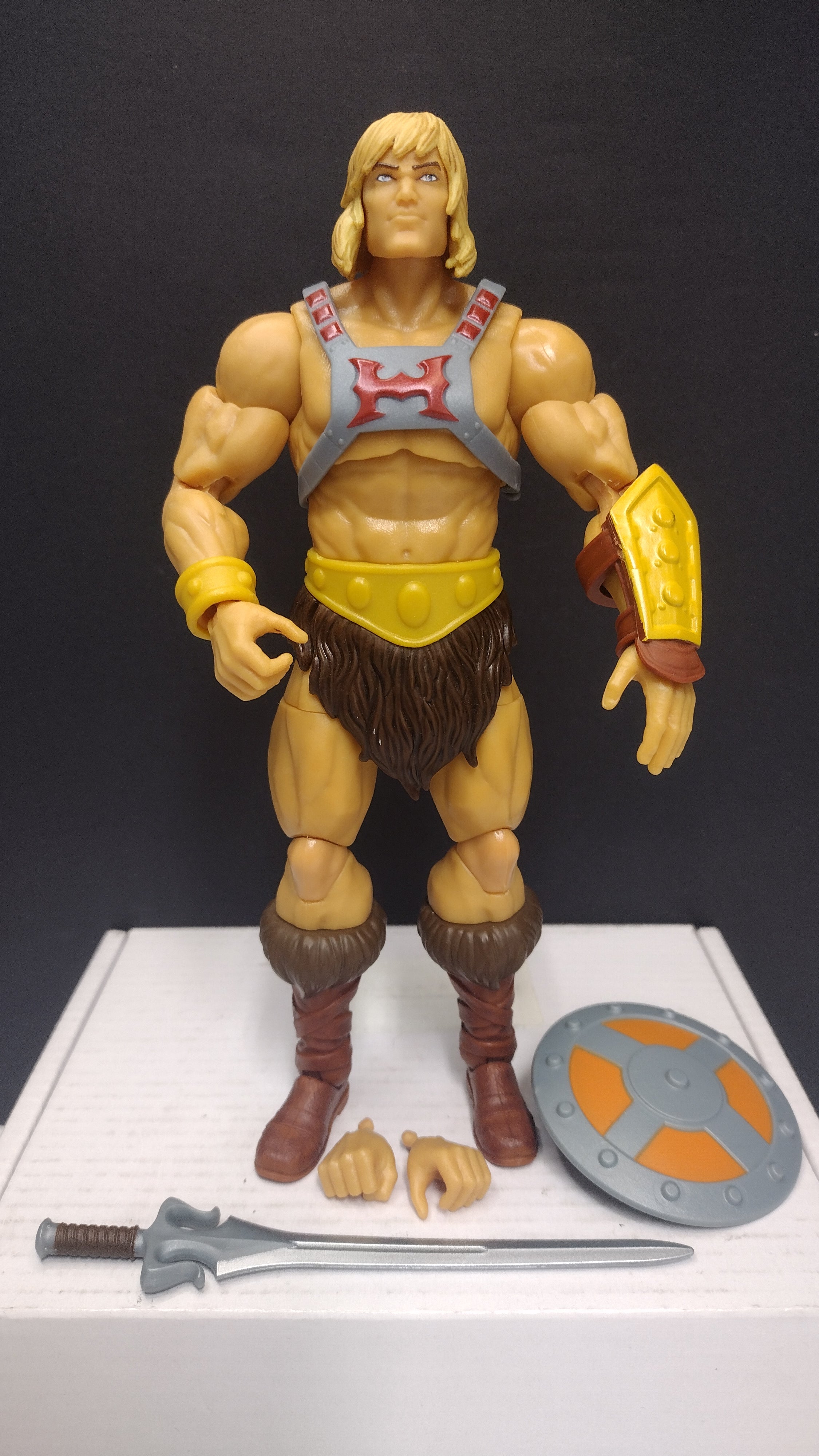 Masters of the Universe Revelation He-Man Figure Loose Complete