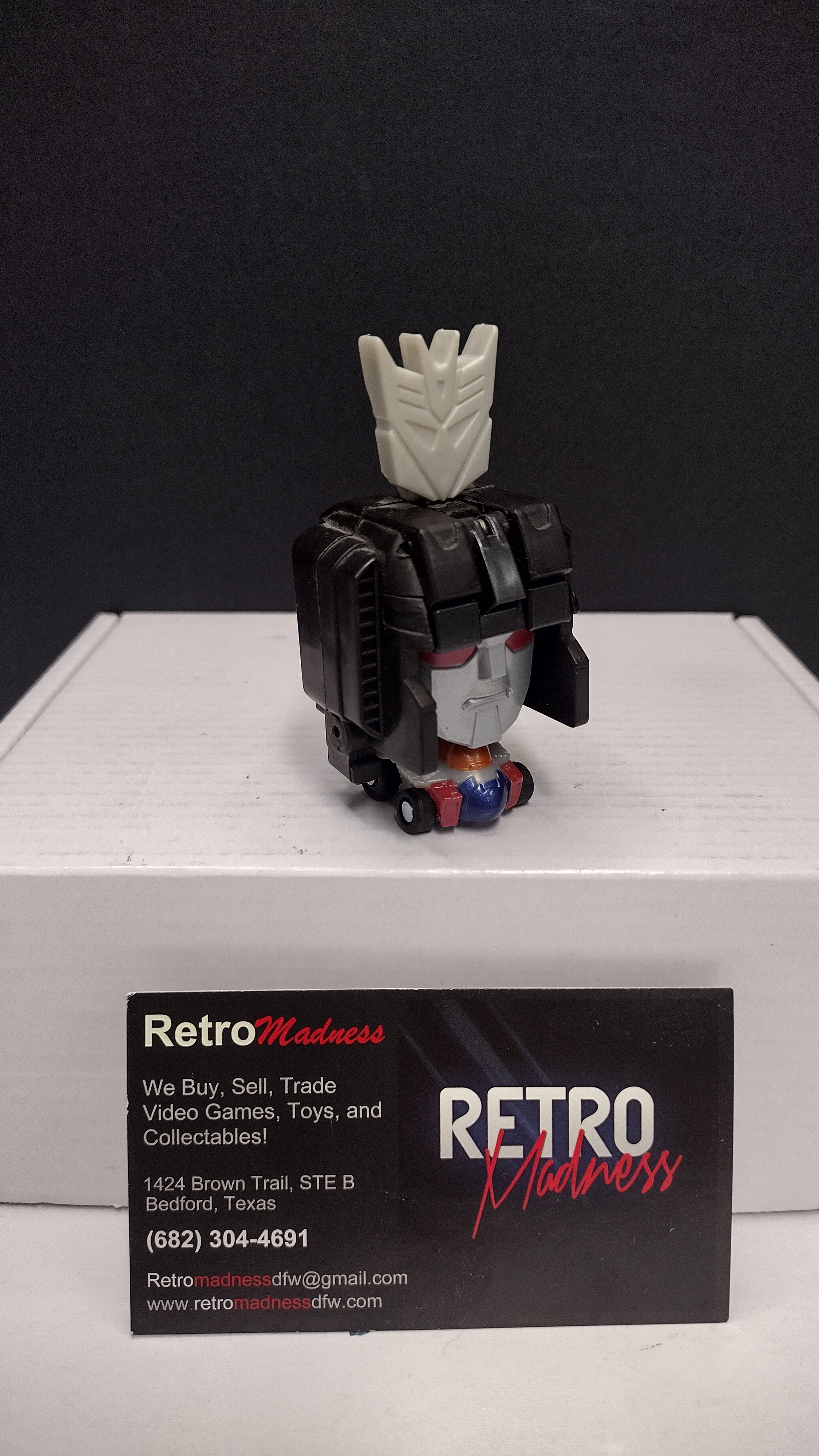 Transformers Alt-Modes (Series 1): Starscream Mini Figure – Loose 2.5" Decepticon (Hasbro/Takara Tomy 2016)