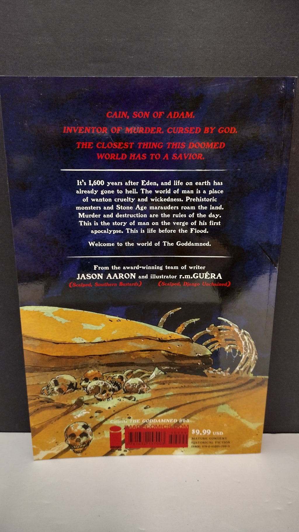 (MATURE) The Goddamned Volume 1: Before The Flood by Jason Aaron - New Paperback