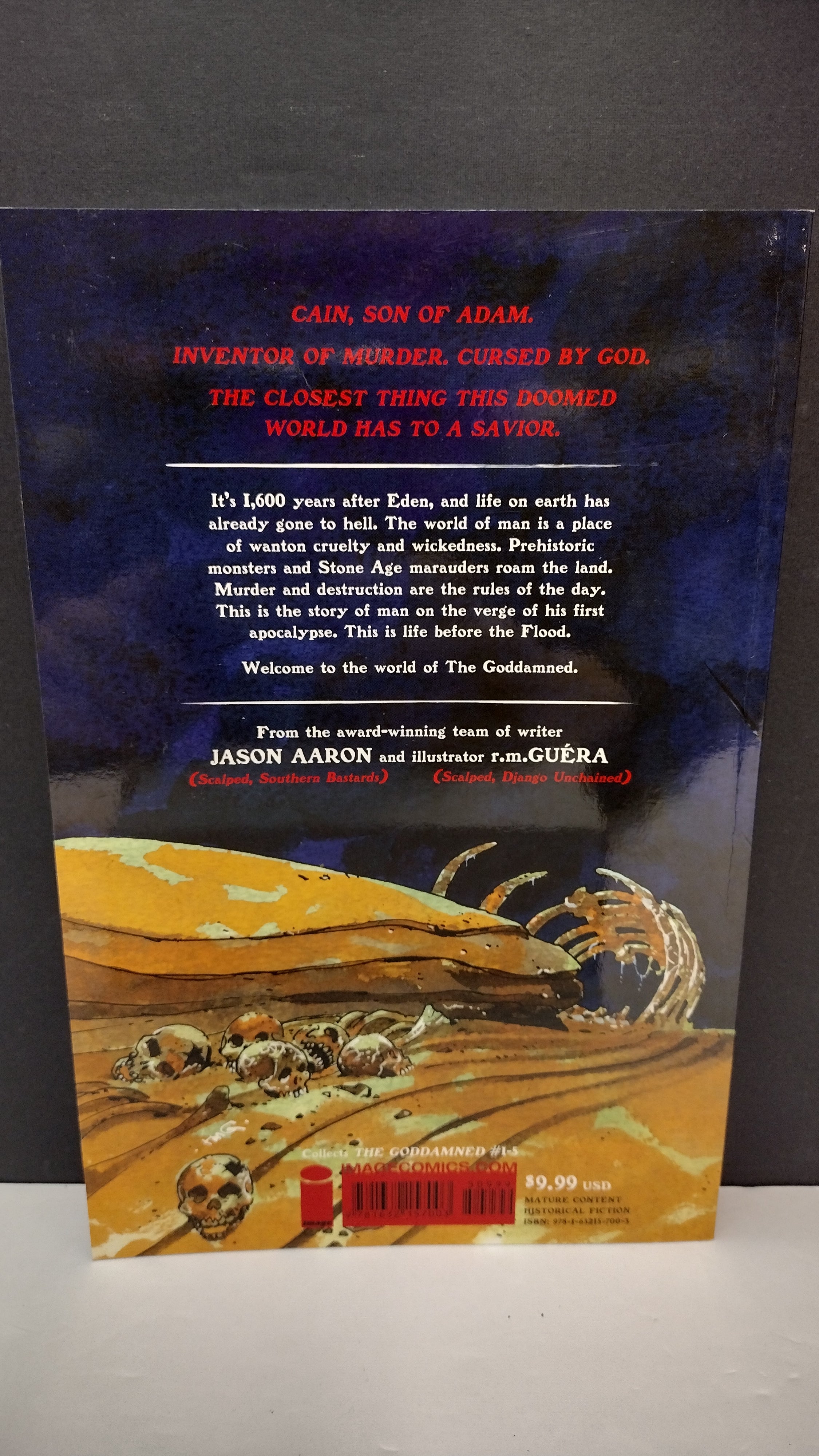 (MATURE) The Goddamned Volume 1: Before The Flood by Jason Aaron - New Paperback