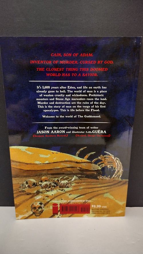 (MATURE) The Goddamned Volume 1: Before The Flood by Jason Aaron - New Paperback