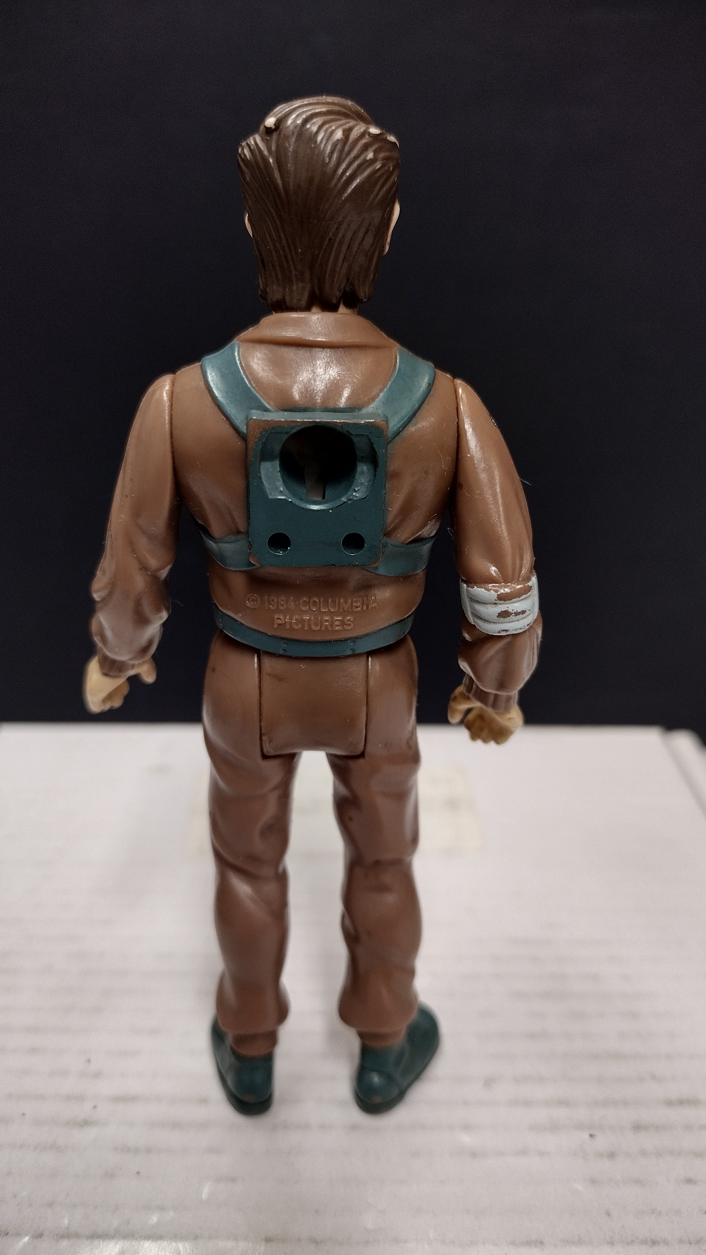 Vintage 1984 Kenner The Real Ghostbusters Peter Venkman Action Figure (Loose)