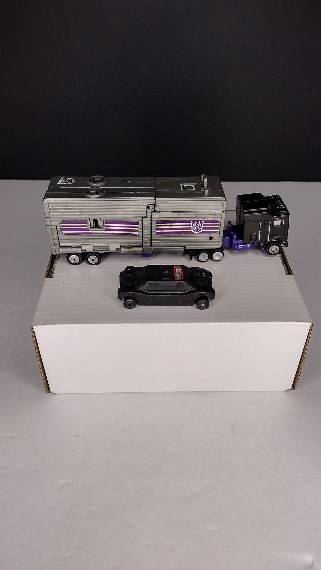 Vintage 1985 G1 Transformers: Motormaster & Rollercar Chestpiece