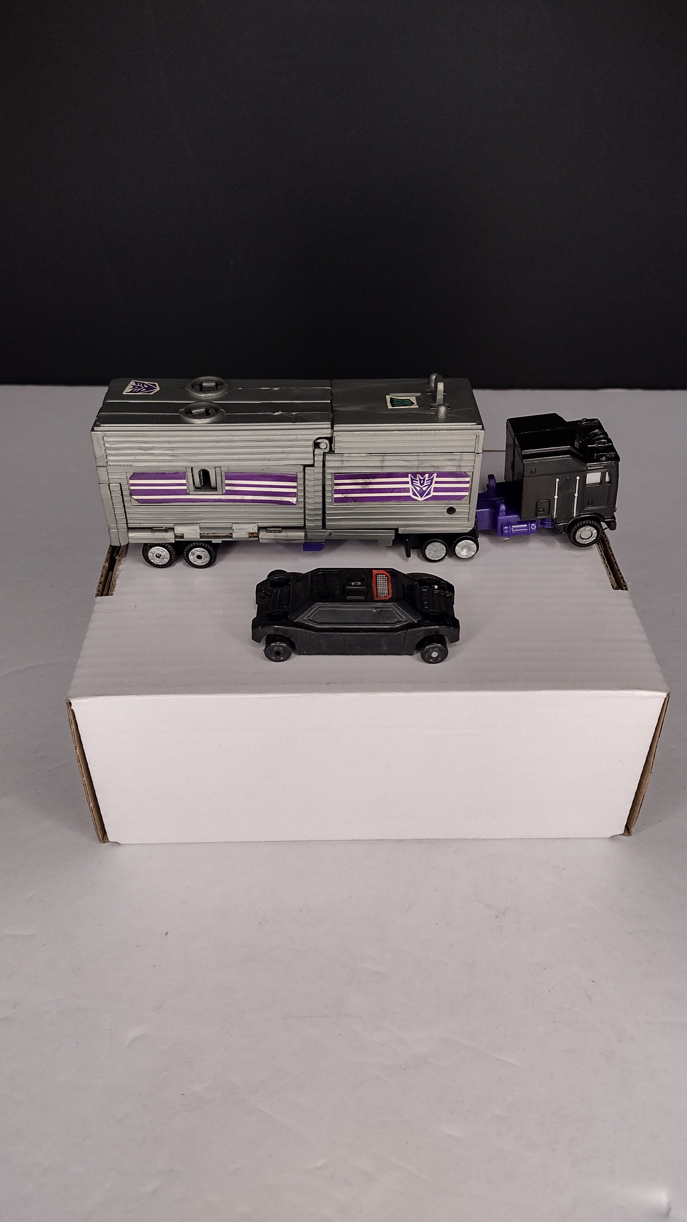 Vintage 1985 G1 Transformers: Motormaster & Rollercar Chestpiece