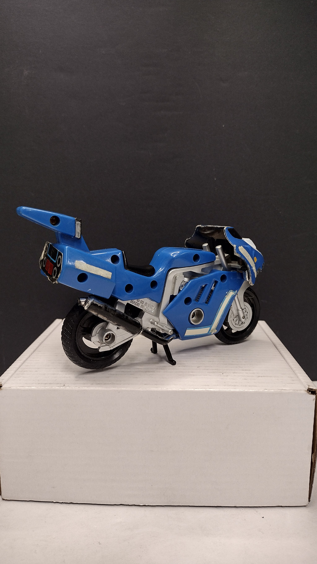 Vintage 1993 Bandai Mighty Morphin Power Rangers Triceratops Battle Bike Vehicle (Loose)