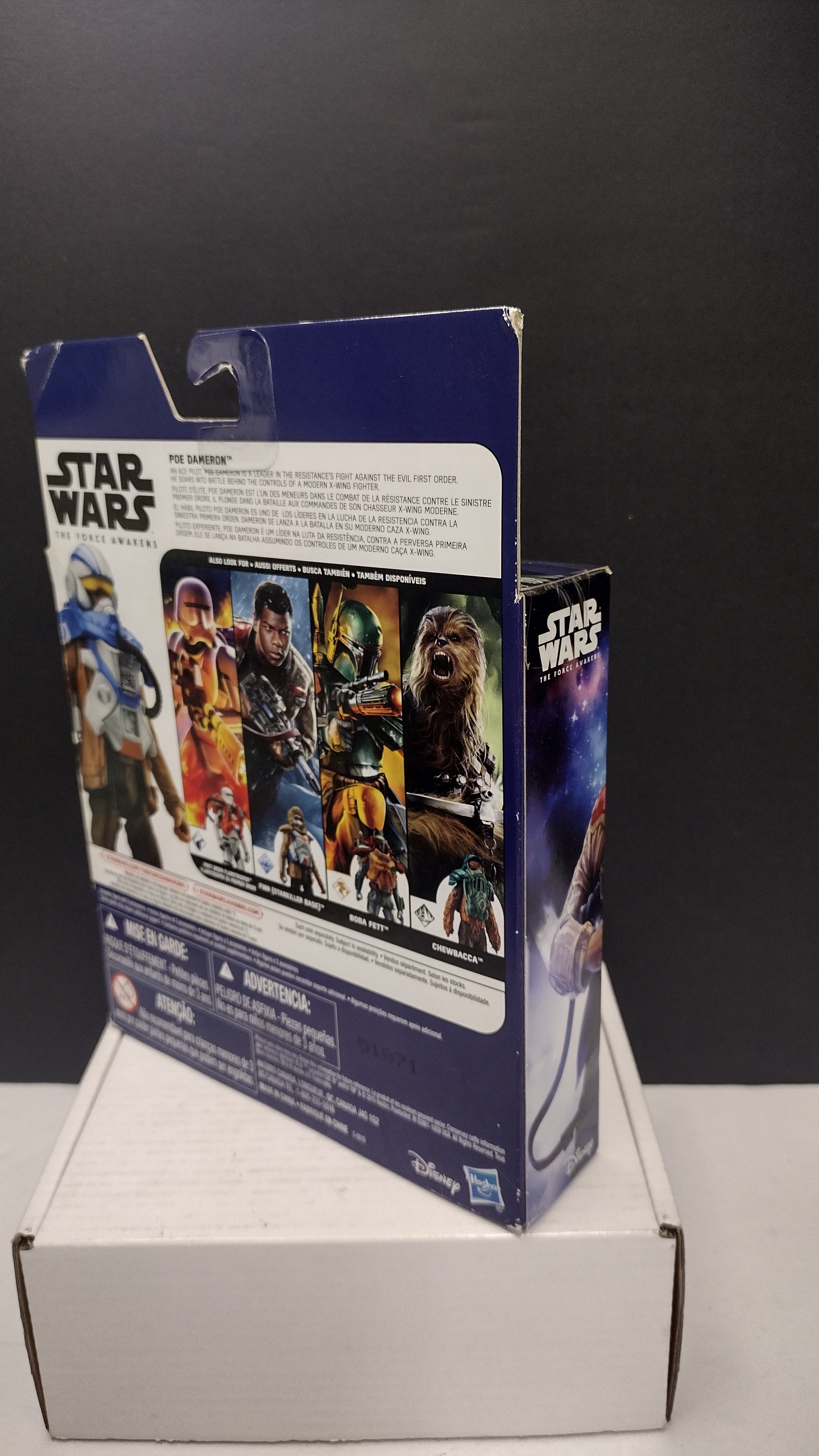 Star Wars: The Force Awakens – Poe Dameron (Desert Mission) 3.75-Inch Action Figure with Snap-On Armor • Hasbro 2015 Sealed in Box