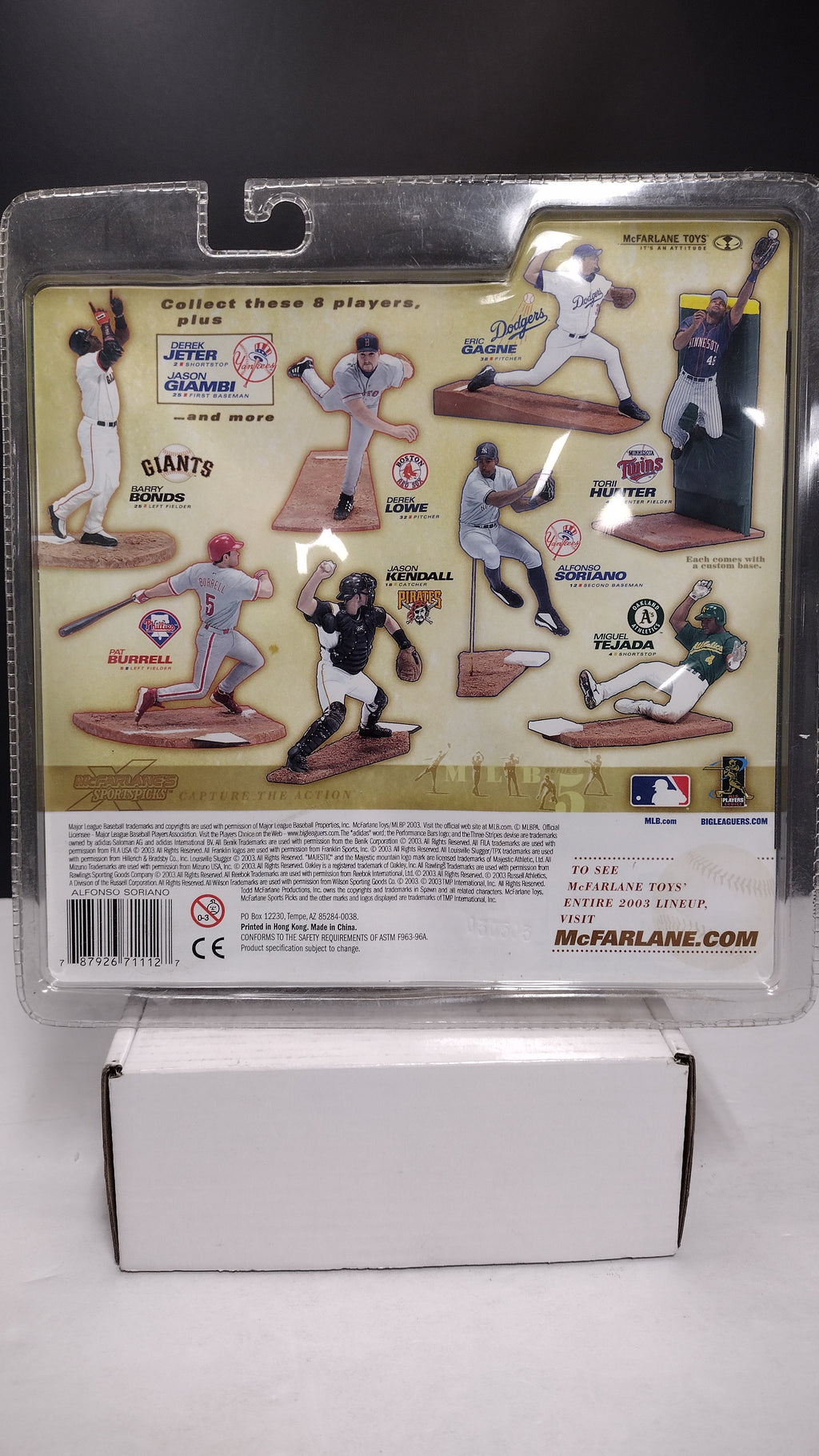 McFarlane SportsPicks MLB Series 6 Alfonso Soriano New York Yankees Figure MOC