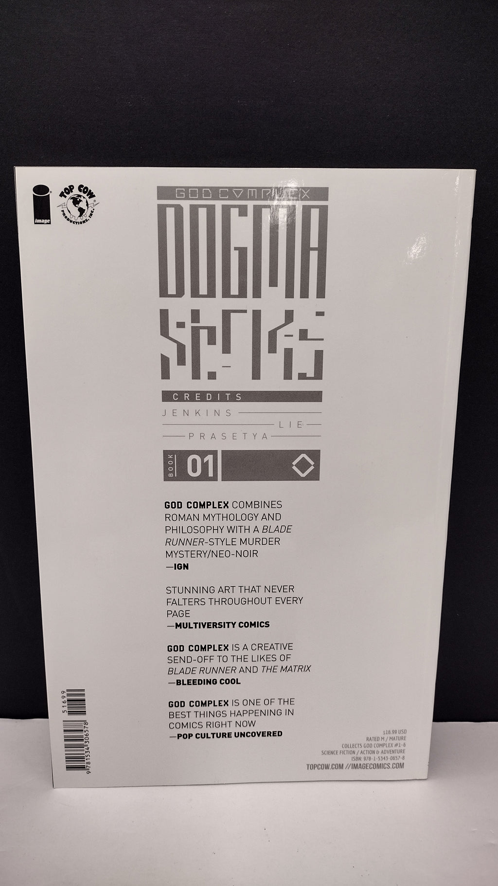 (MATURE) God Complex Vol. 1: Dogma by Jenkins, Lie & Prasetya  – New Paperback