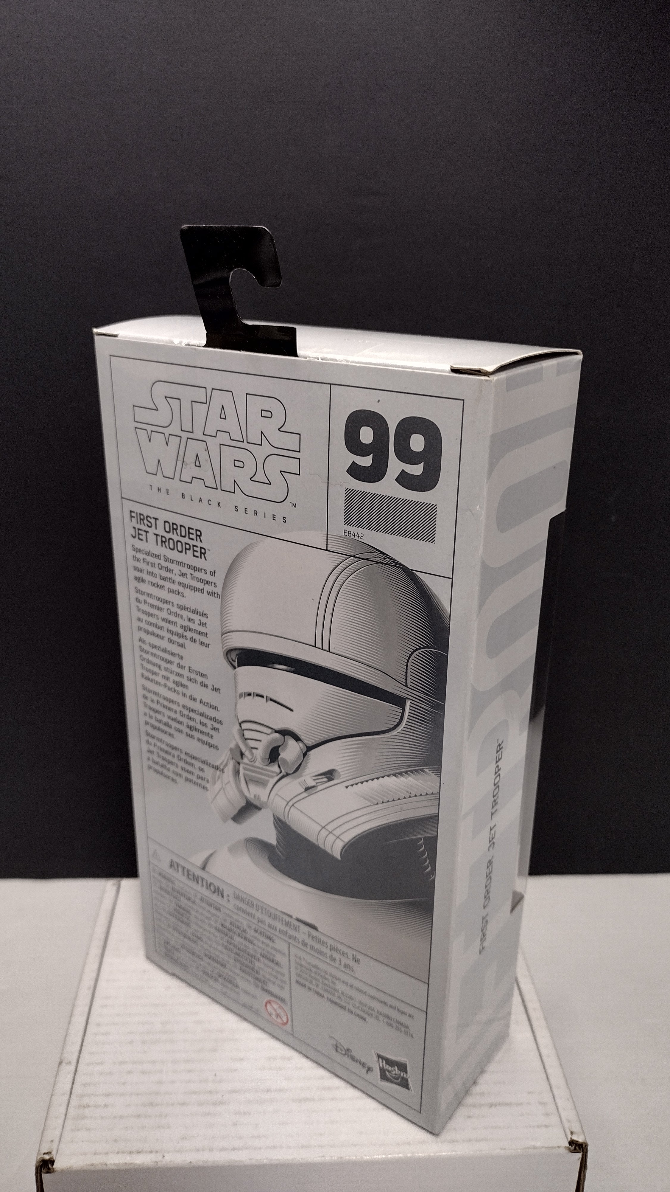 Hasbro Star Wars The Black Series First Order Jet Trooper Carbonized Collection 6" Action Figure (Walmart Exclusive - Brand New & Factory Sealed)