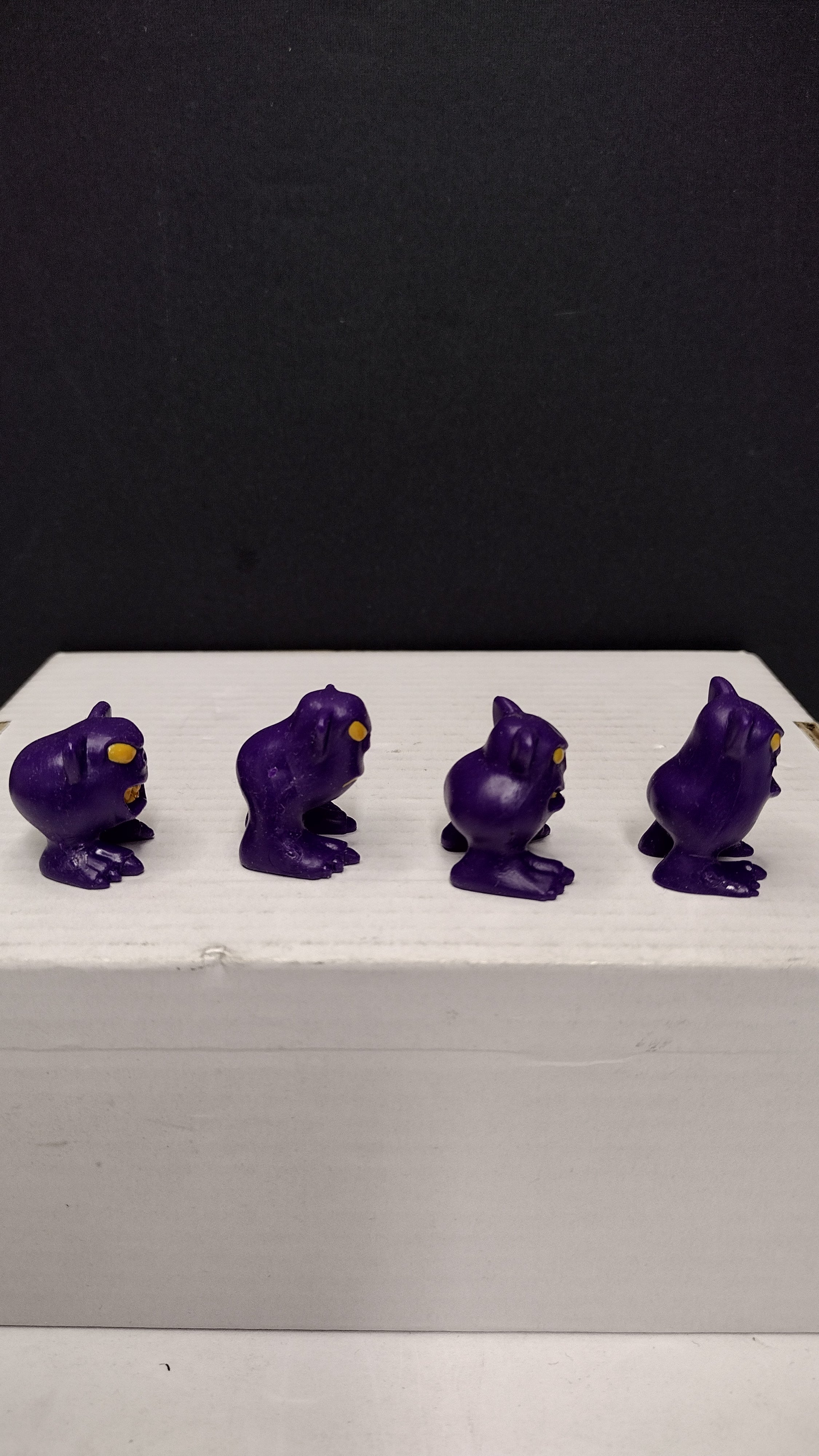 Toyfinity Mordles: Solid Purple Edition – Lot A of 4 Figures (Loose)
