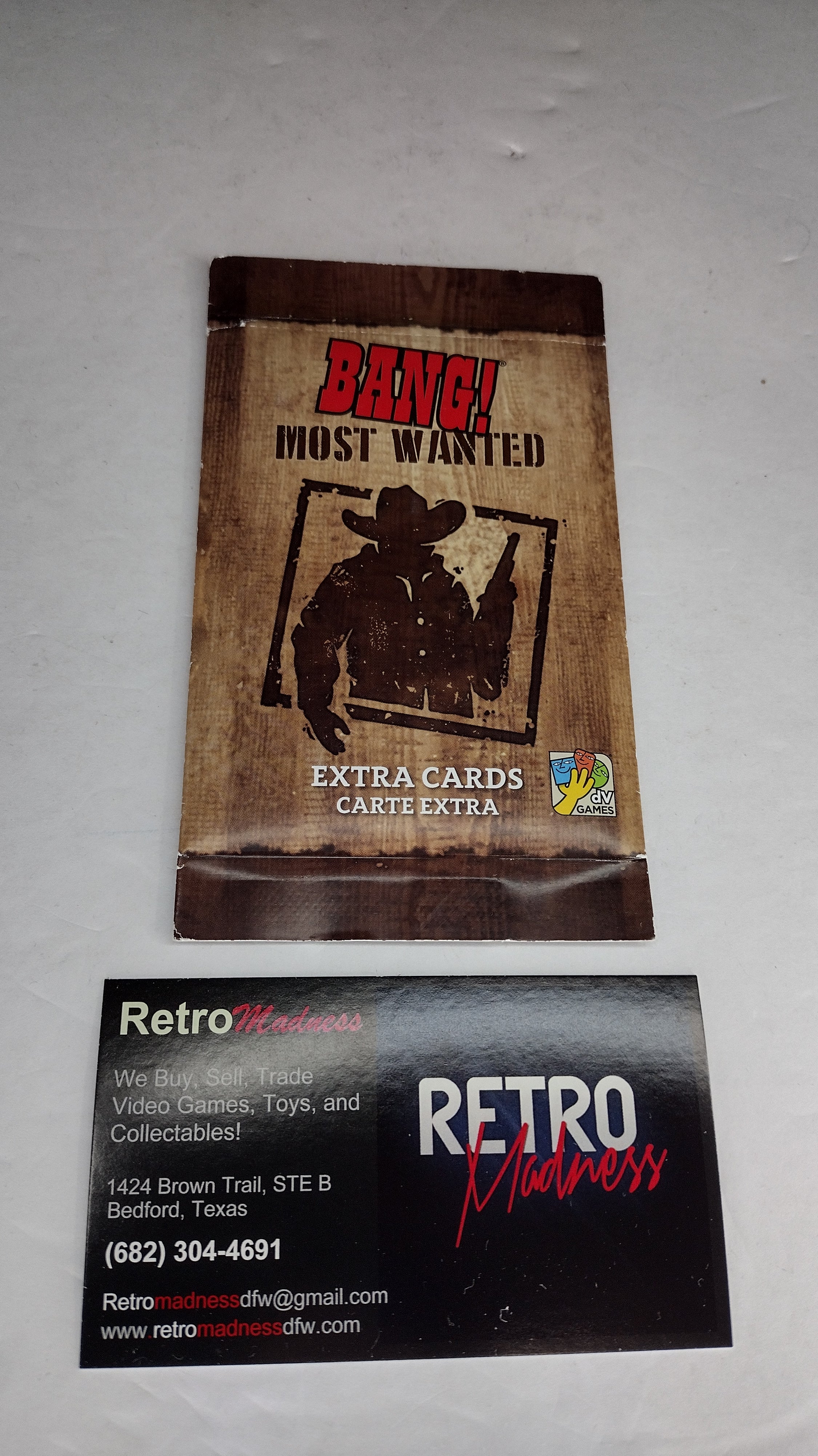 BANG! Most Wanted: Extra Cards Mini Expansion Pack