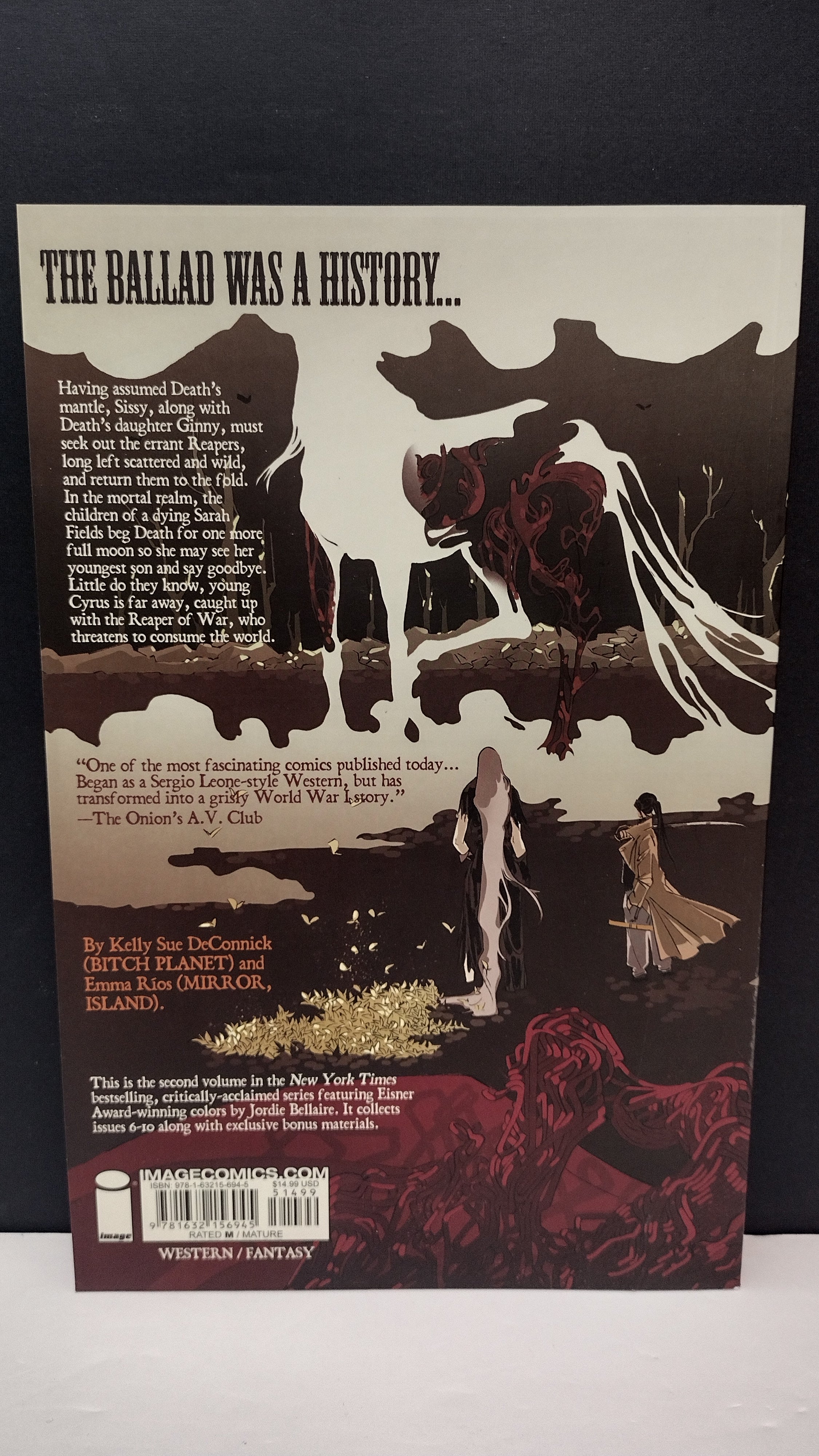 (MATURE) Pretty Deadly: Volume 2: The Bear by Kelly Sue Deconnick - New Paperback