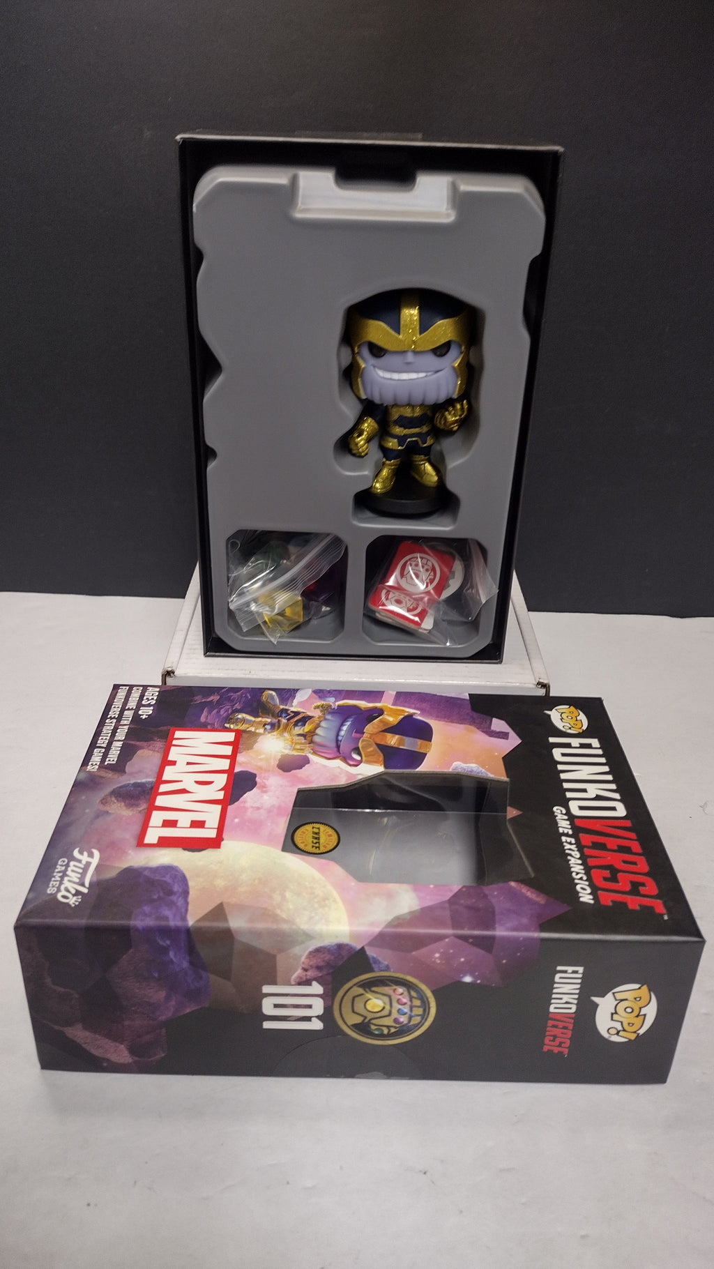 Funkoverse Marvel Thanos 101 Limited Edition Chase Pop Game Expansion (Open Box)