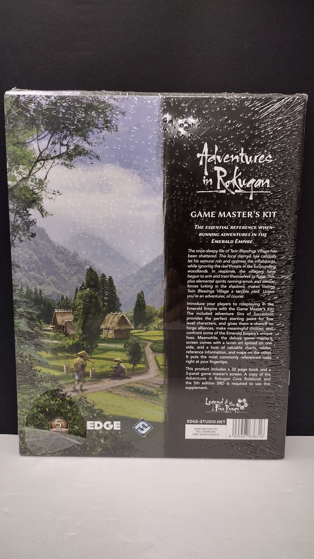 Adventures in Rokugan: Game Master’s Kit  (5E) – Brand New