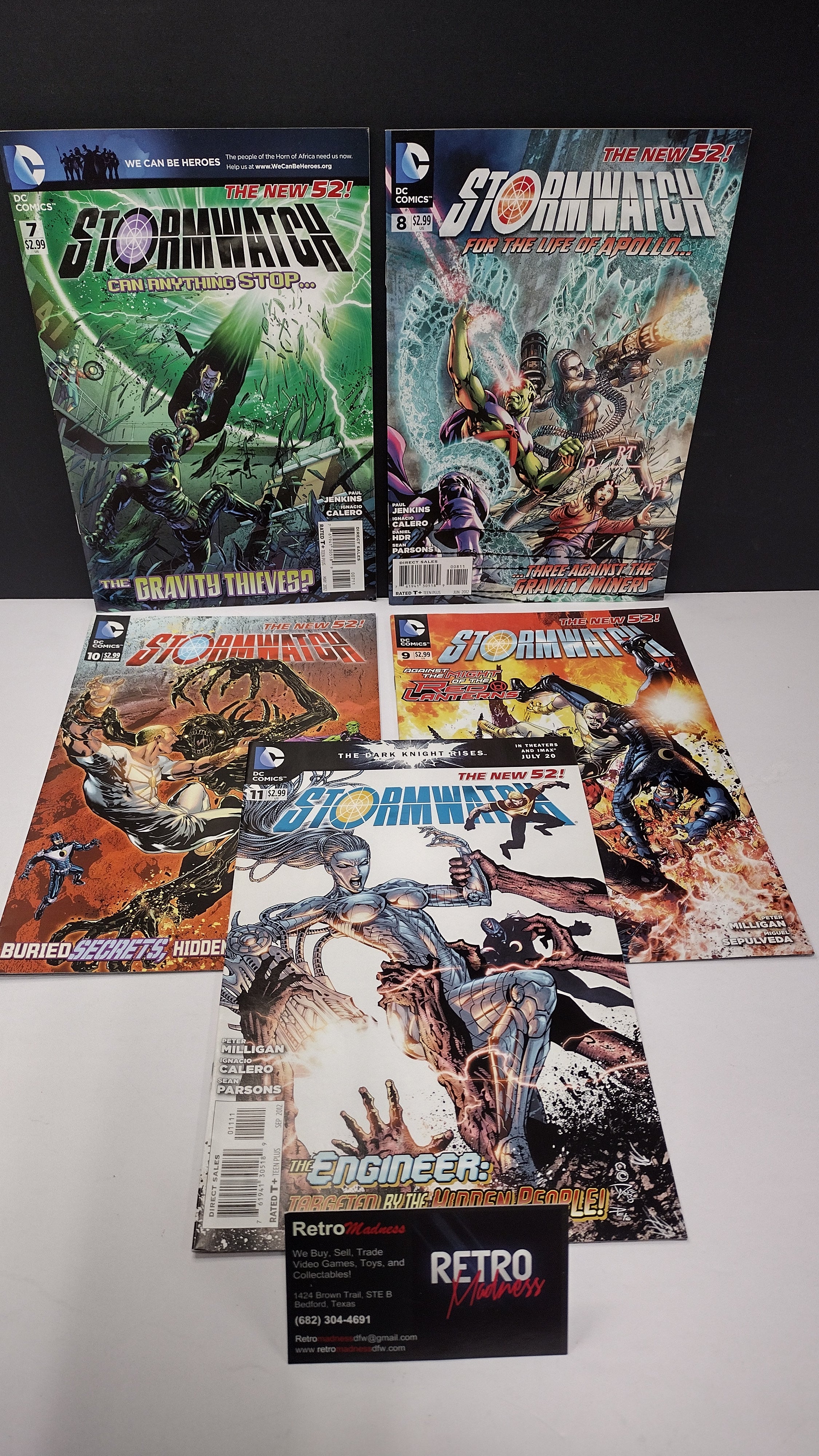 DC Comics Modern Era Lot – 5 Book Set - Lot T2 (Brand New / Unread)