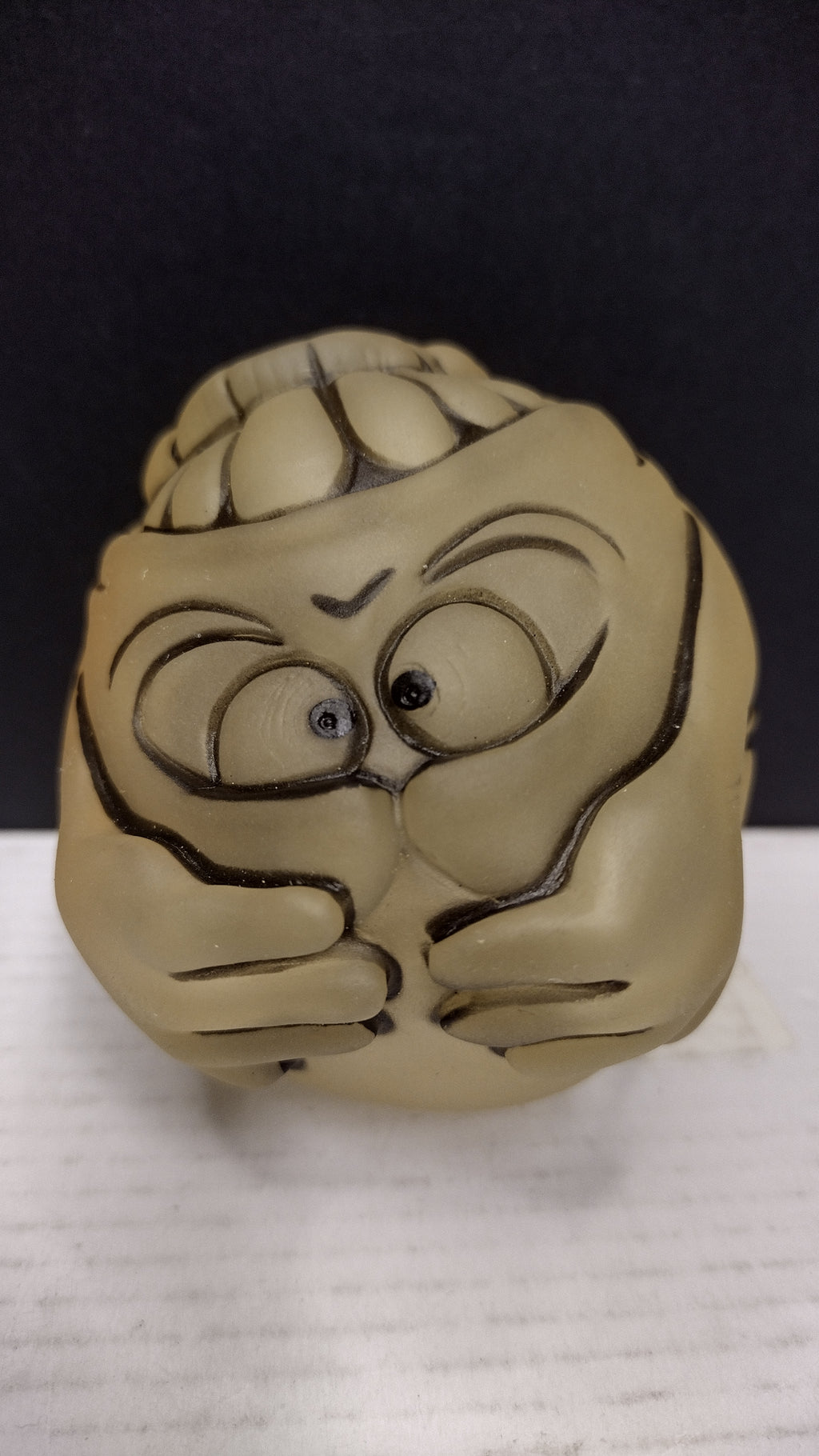 Vintage 1998 Take One Screechers Monster Ghost Ball Sound Maker Halloween Toy (Works / Squeaks - Great Shape)