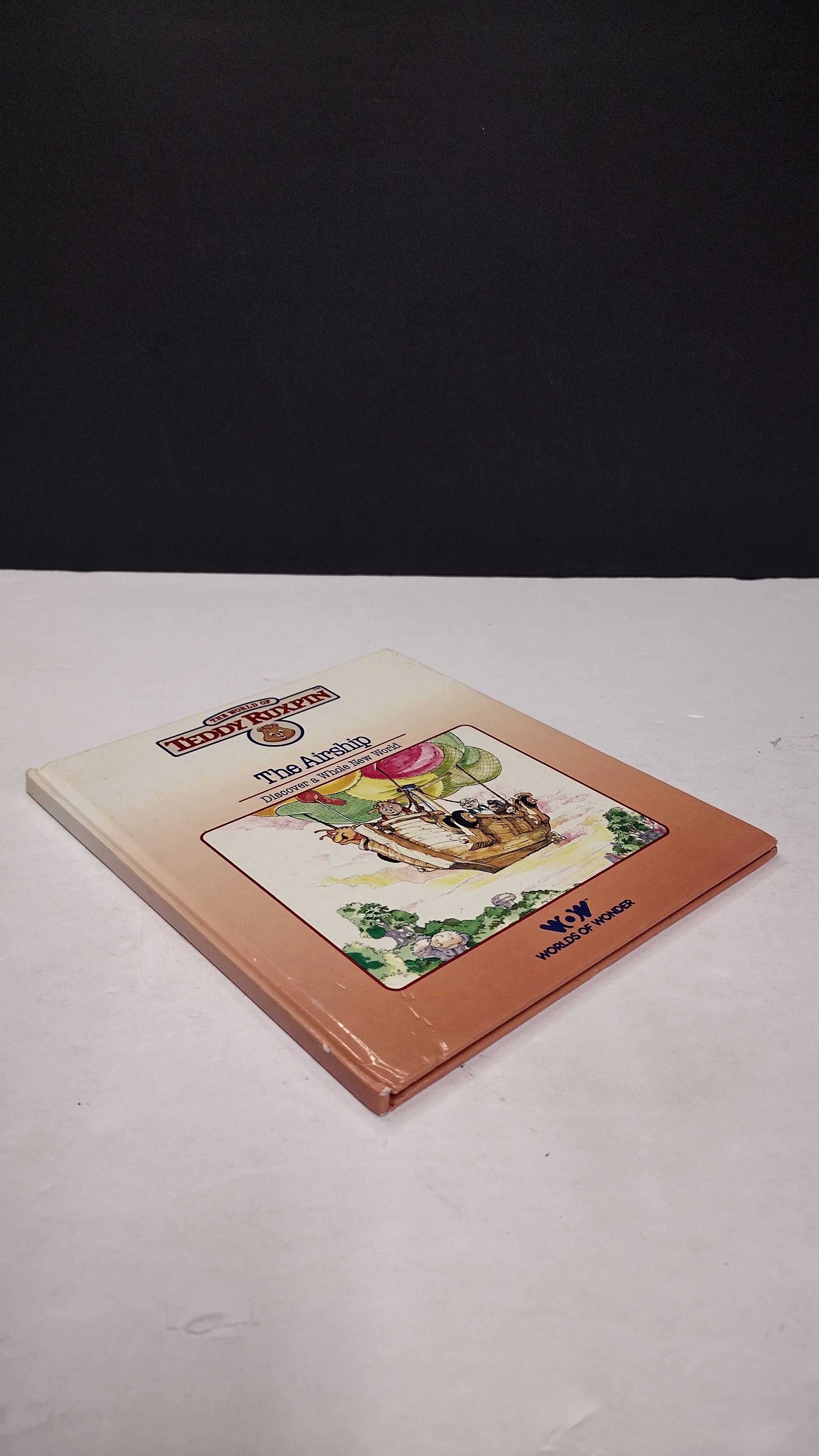 Vintage 1985 Teddy Ruxpin Hardcover 2-Book Storybook Lot (Worlds of Wonder) – Books Only, No Cassettes