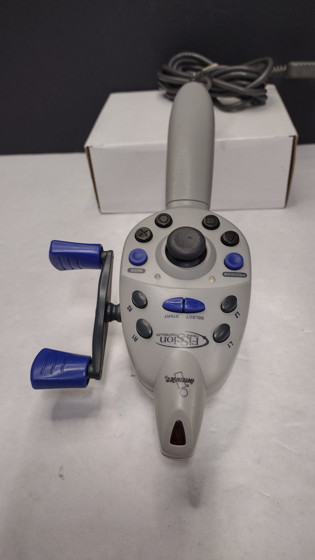 Interact Fission Fishing Controller PS2 PS1 Rod & Reel Joystick PlayStation 2
