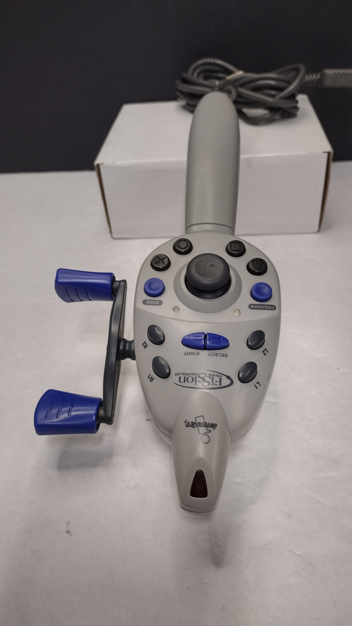 Interact Fission Fishing Controller PS2 PS1 Rod & Reel Joystick PlayStation 2