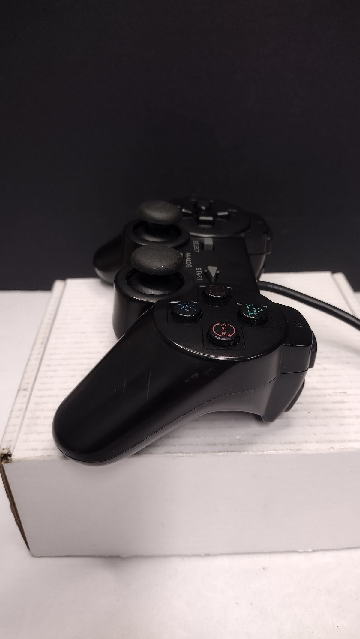 Sony PlayStation 2- 3rd Party Analog Controller 2- Black- Tested