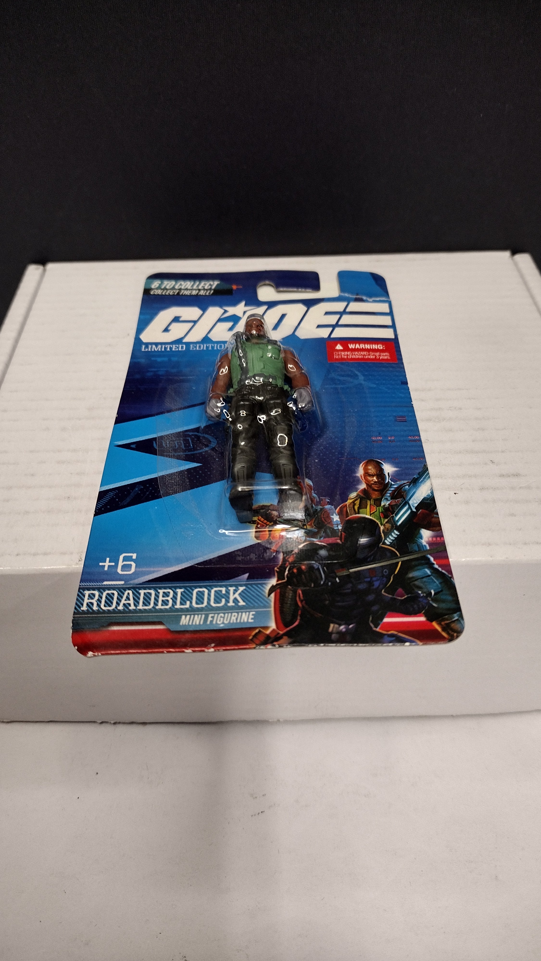 Hasbro Prexio GI Joe Roadblock Mini Figure Sealed New