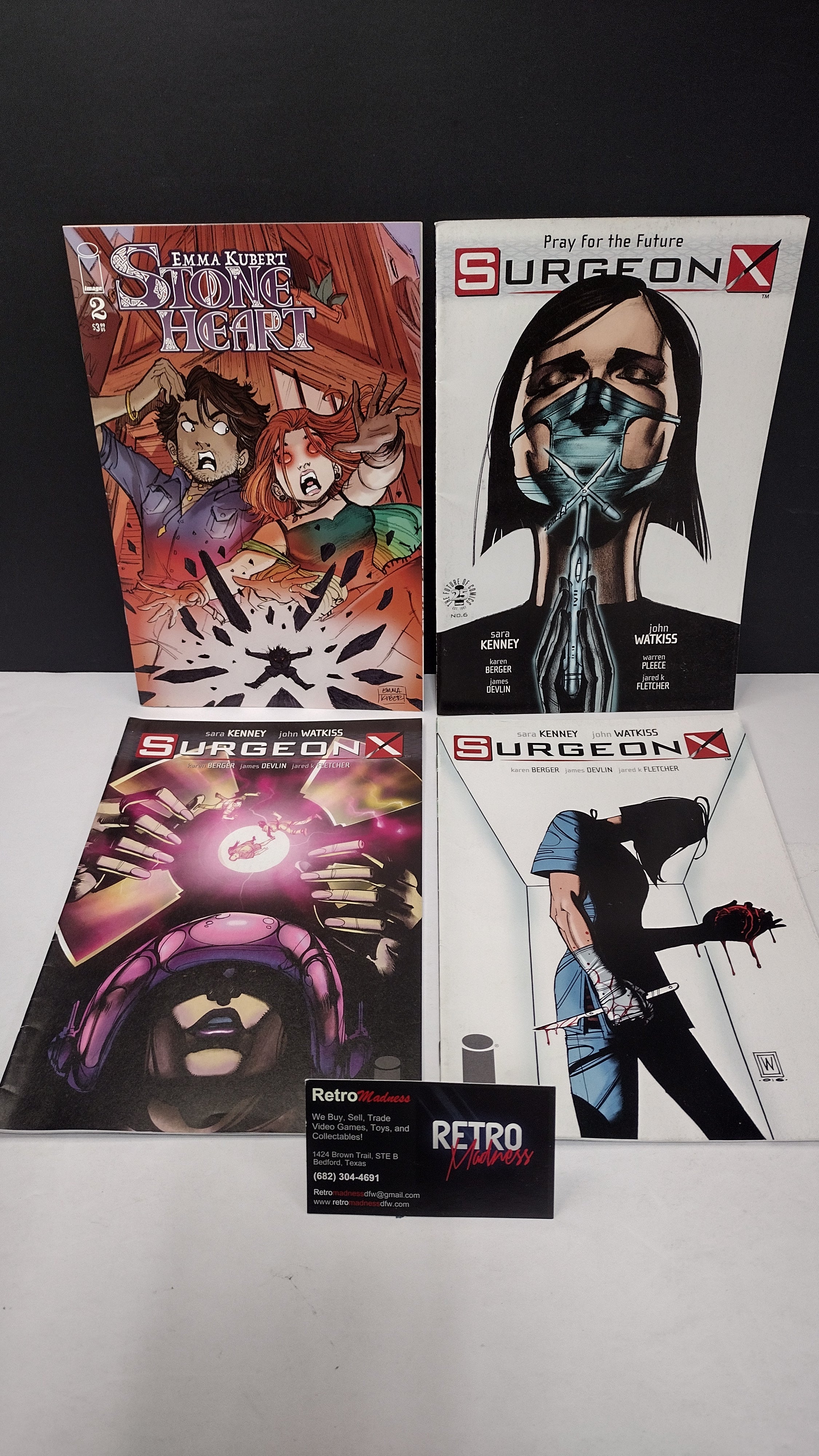 (MATURE) Comics Modern Era Lot – 4 Book Set - Lot D (Brand New / Unread)