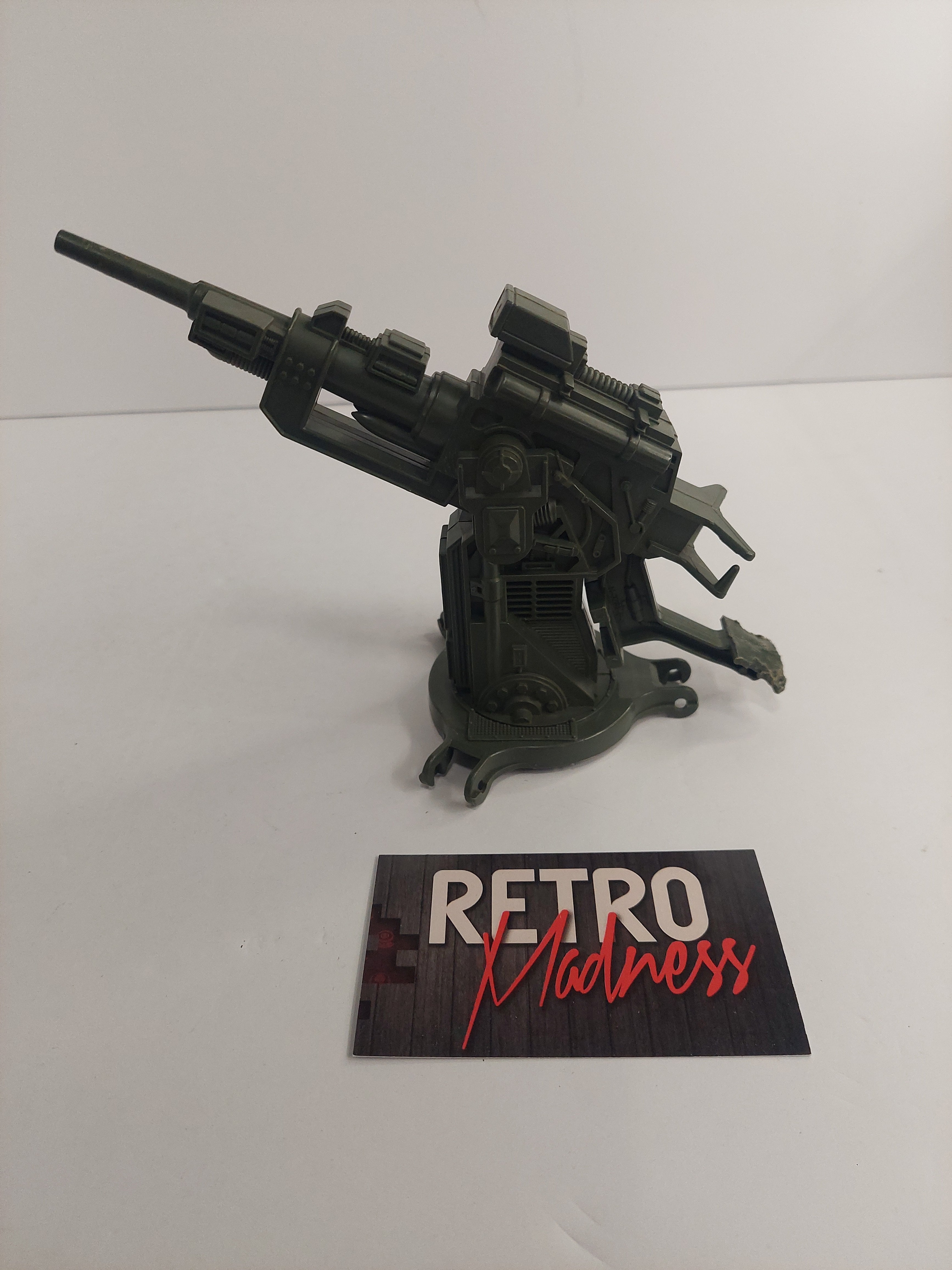 Vintage G.I. Joe FLAK Field Attack Cannon Incomplete