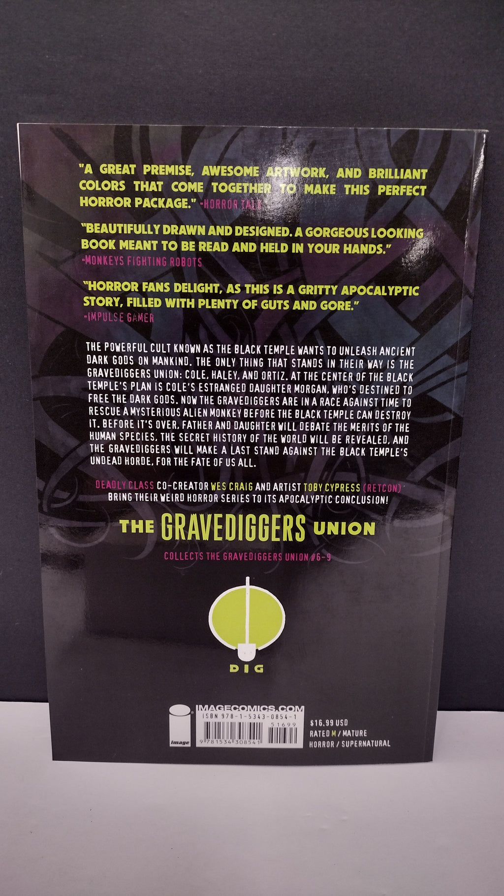 (MATURE) The Gravediggers Union Volume 2 by Wes Craig – New Paperback