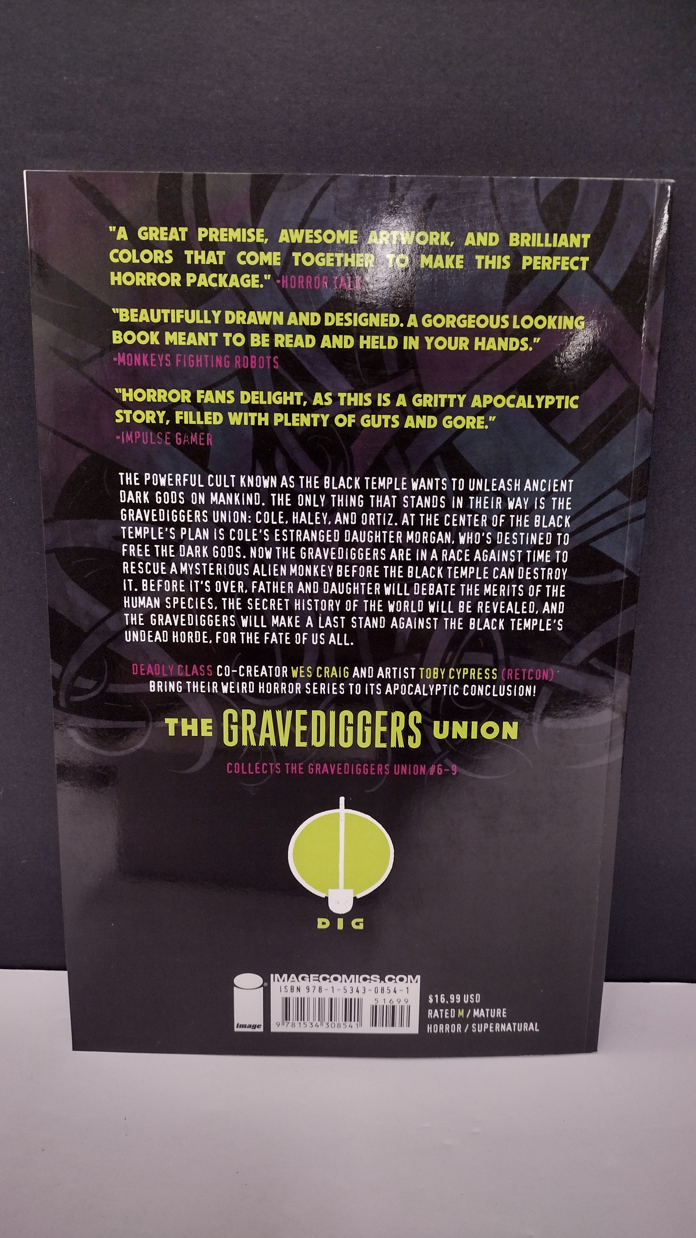 (MATURE) The Gravediggers Union Volume 2 by Wes Craig – New Paperback