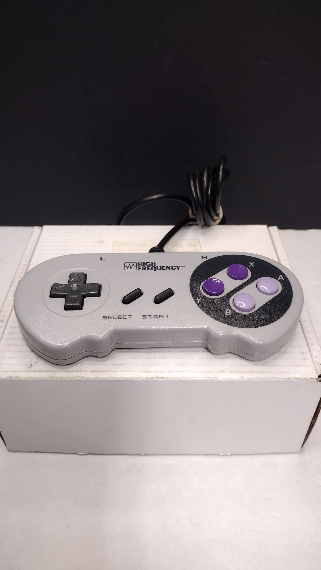 High Frequency- Super NES Wired Controller- Tested